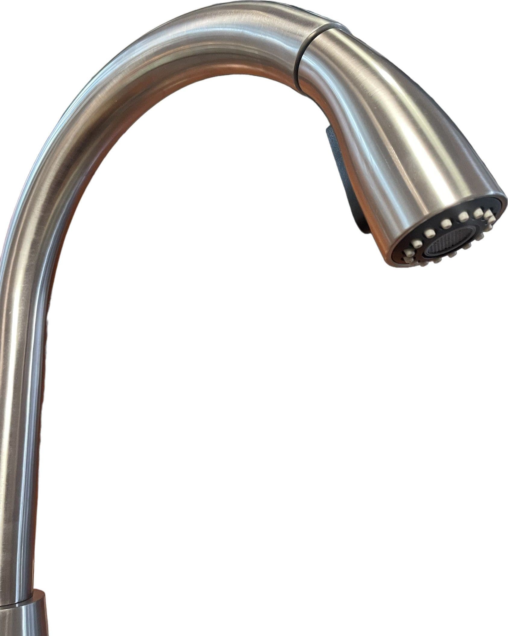 Miscelatore per cucina in acciaio inox con doccia estraibile alta qualità in Rubinetti per lavelli da cucina BagnoClic.it - Pregnana Milanese, commercioVirtuoso.it