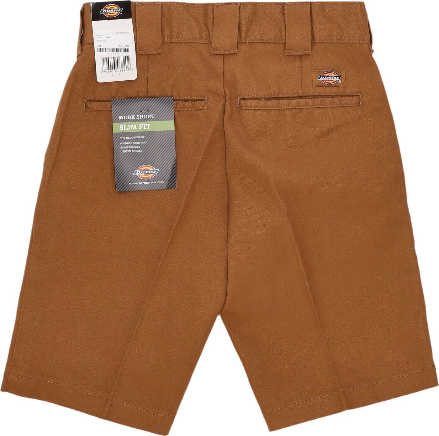 DICKIES Pantalone Corto Uomo Slim Fit Short Rec Brown Duck da uomo in Abbigliamento tecnico e protettivo Drestige - Casamassima, commercioVirtuoso.it