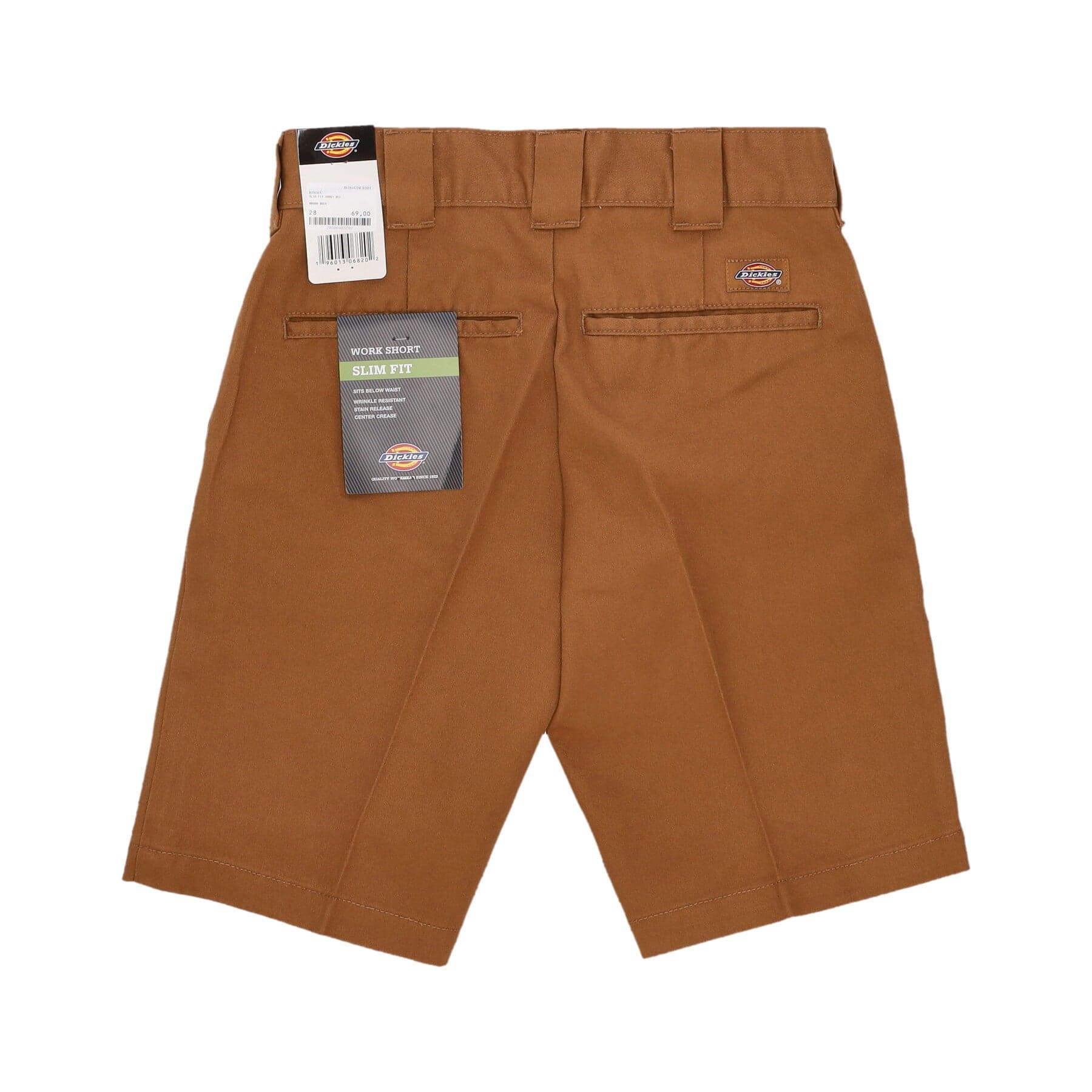 DICKIES Pantalone Corto Uomo Slim Fit Short Rec Brown Duck da uomo in Abbigliamento tecnico e protettivo Drestige - Casamassima, commercioVirtuoso.it