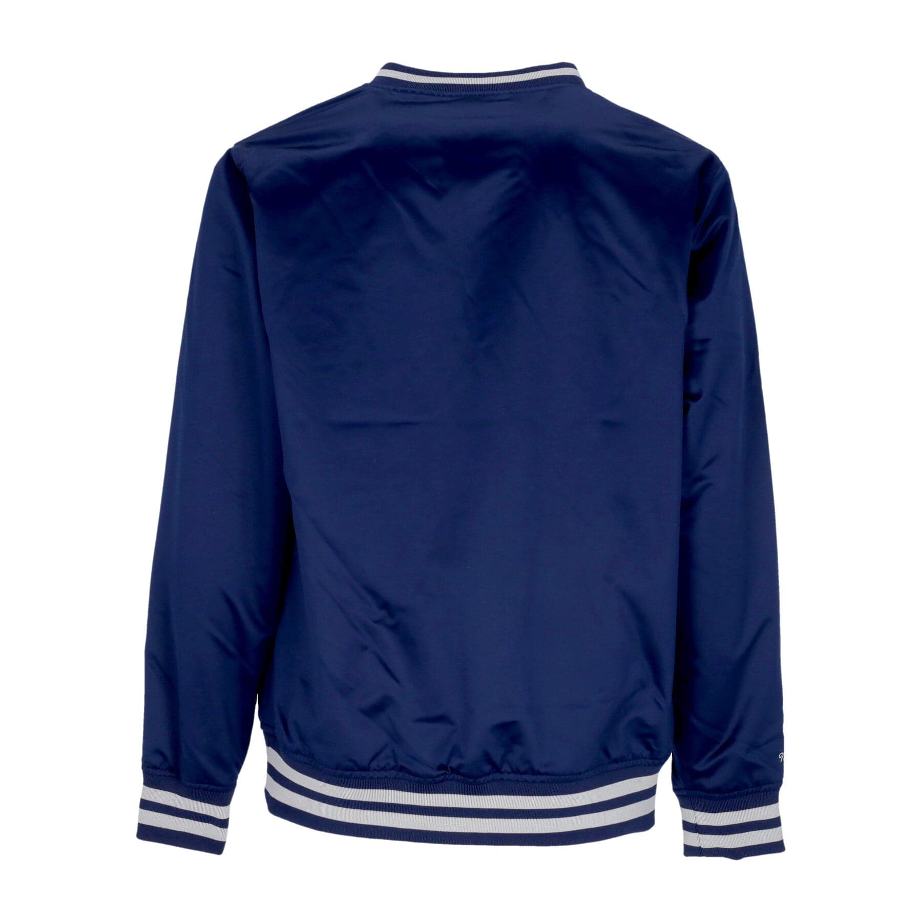 MITCHELL &amp; NESS Casacca Uomo Ncaa Sideline Pullover Satin Jacket Geohoy Navy da uomo in Giacche Drestige - Casamassima, commercioVirtuoso.it