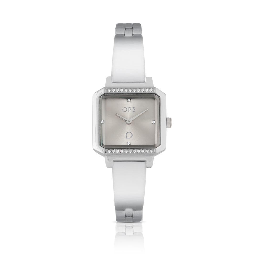 Ops Objects - Orologio SQUARED FASHION in acciaio