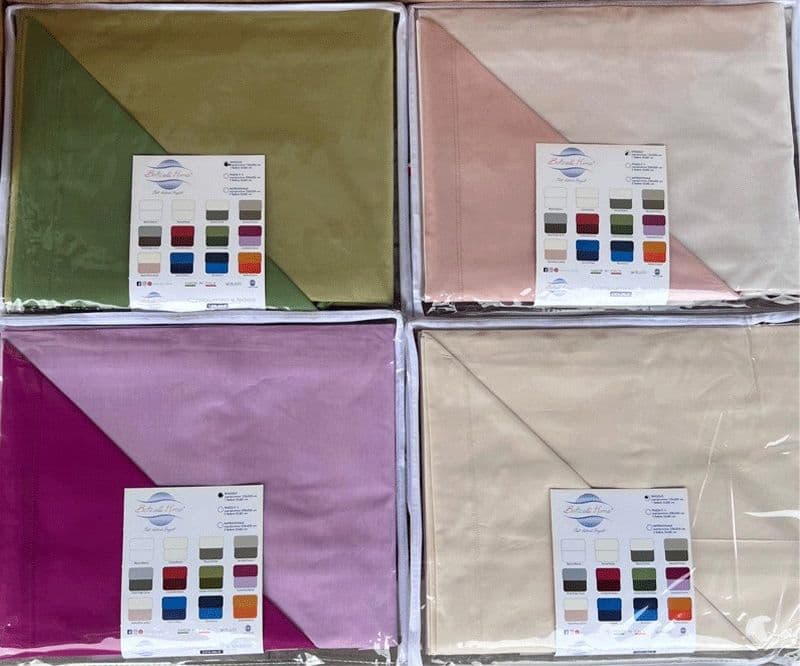 Copripiumino varie misure Bicolor Botticelli Home in Set copripiumini e federe Collezione Casa - Trebisacce, commercioVirtuoso.it