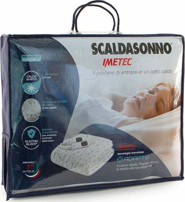 Scaldasonno Scaldaletto Imetec Adapto Anallergico in Coperte elettriche Collezione Casa - Trebisacce, commercioVirtuoso.it