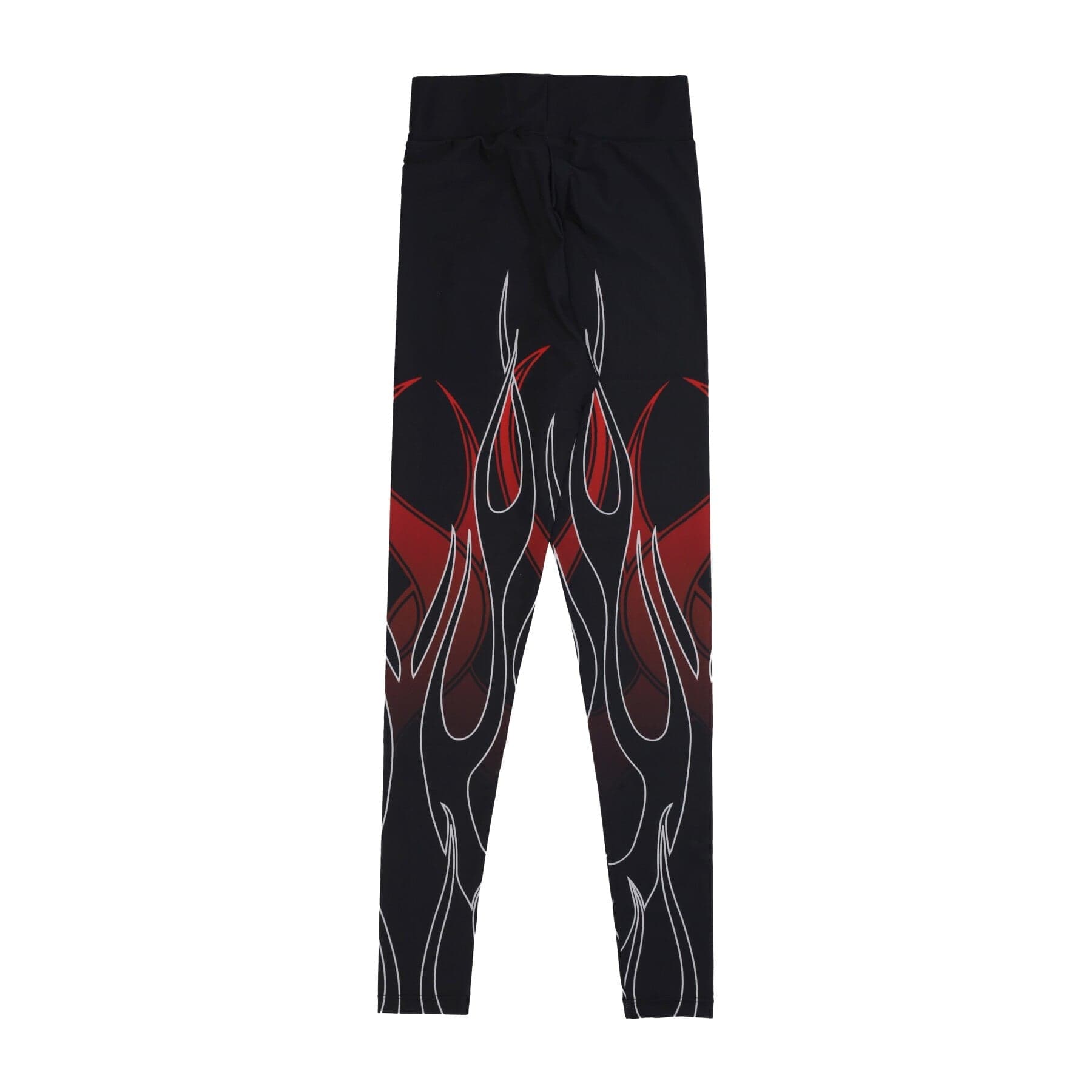 VISION OF SUPER Leggins Donna Double Flames Leggings Black/red da donna in Leggings Drestige - Casamassima, commercioVirtuoso.it