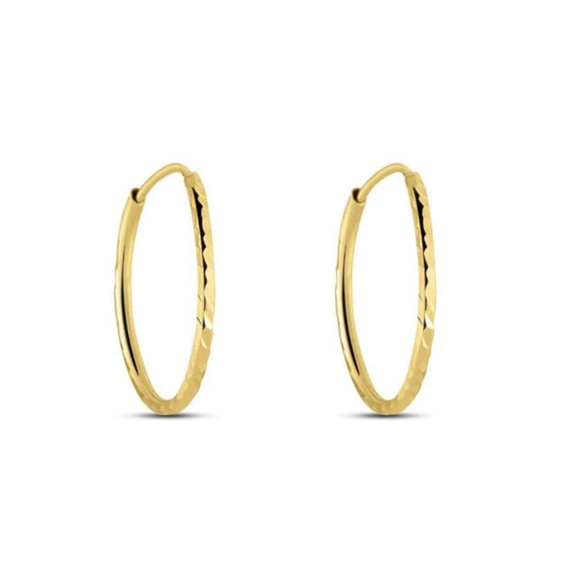 STROILI - Orecchini A Cerchio Diamantato Tondo Toujours Oro Giallo in Orecchini Alba Gioielli - Casoria, commercioVirtuoso.it