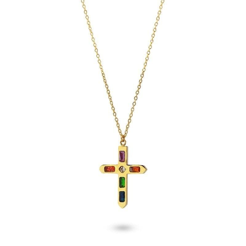 Anartxy - Collana croce in Collane Alba Gioielli - Casoria, commercioVirtuoso.it