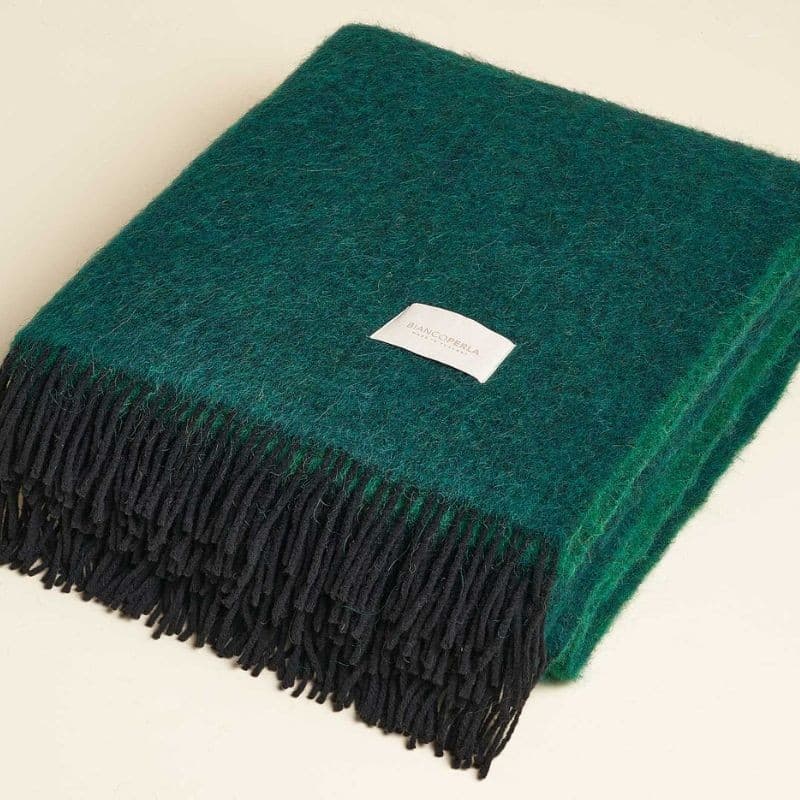 Plaid in Alpaca tinto in capo Camden Biancoperla in Plaid Collezione Casa - Trebisacce, commercioVirtuoso.it