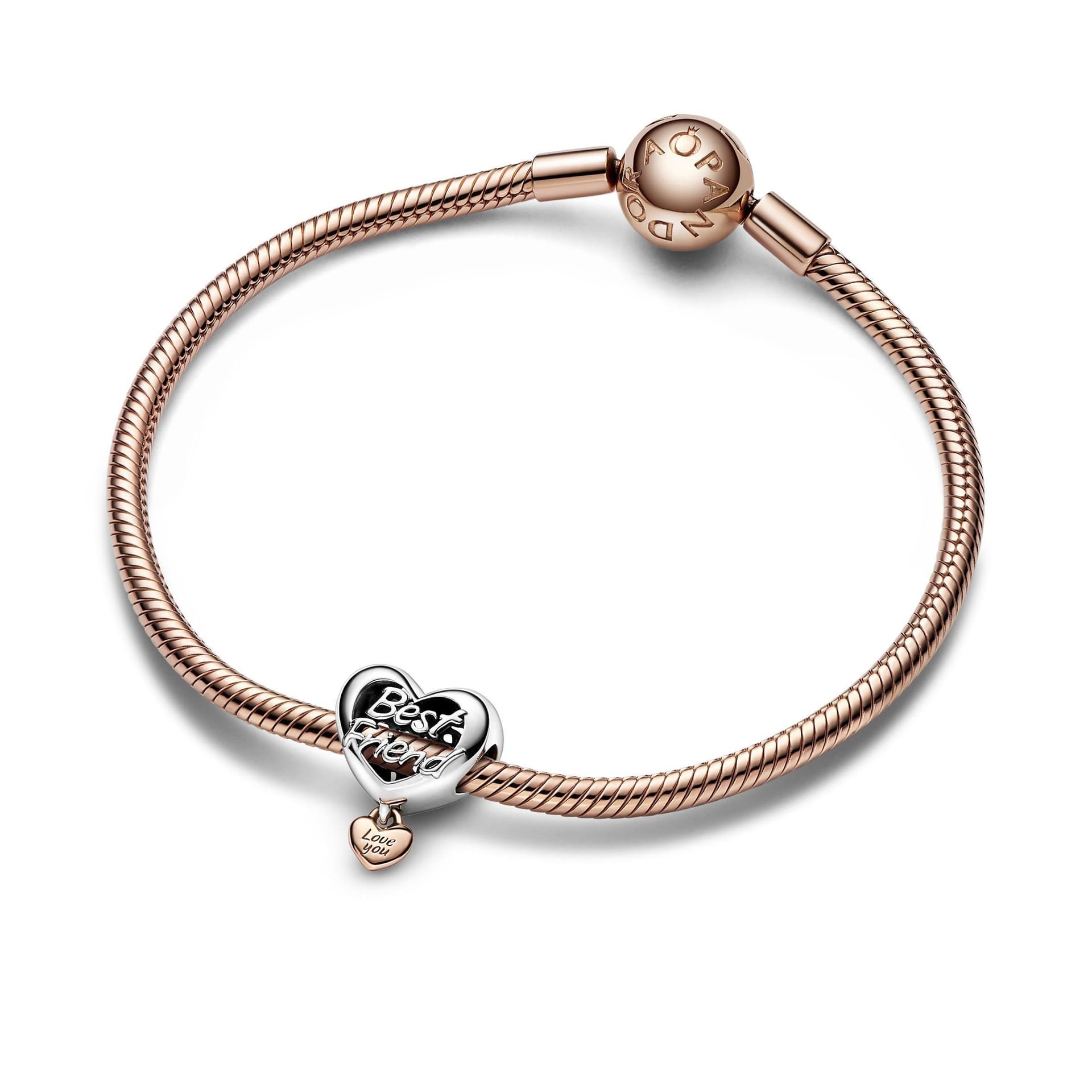 Pandora - Charm Openwork Best Friend in Bead Charm Alba Gioielli - Casoria, commercioVirtuoso.it