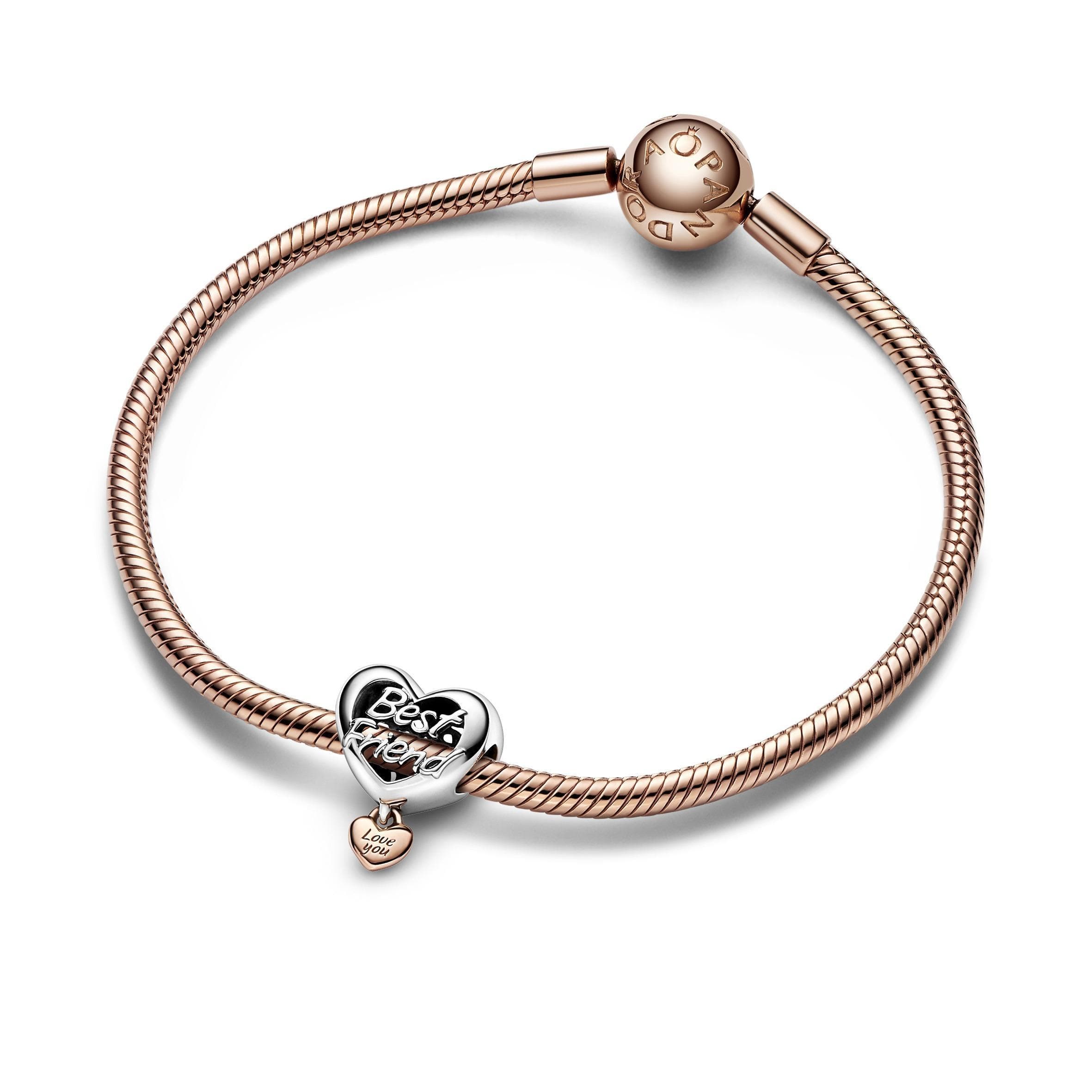 Pandora - Charm Openwork Best Friend in Bead Charm Alba Gioielli - Casoria, commercioVirtuoso.it