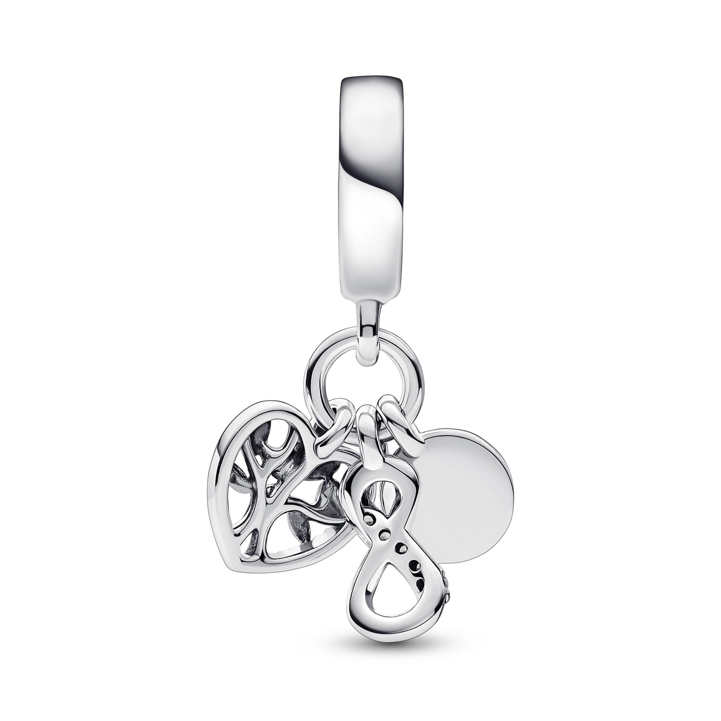 Pandora - Charm Pendente Famiglia Per Sempre in Bead Charm Alba Gioielli - Casoria, commercioVirtuoso.it