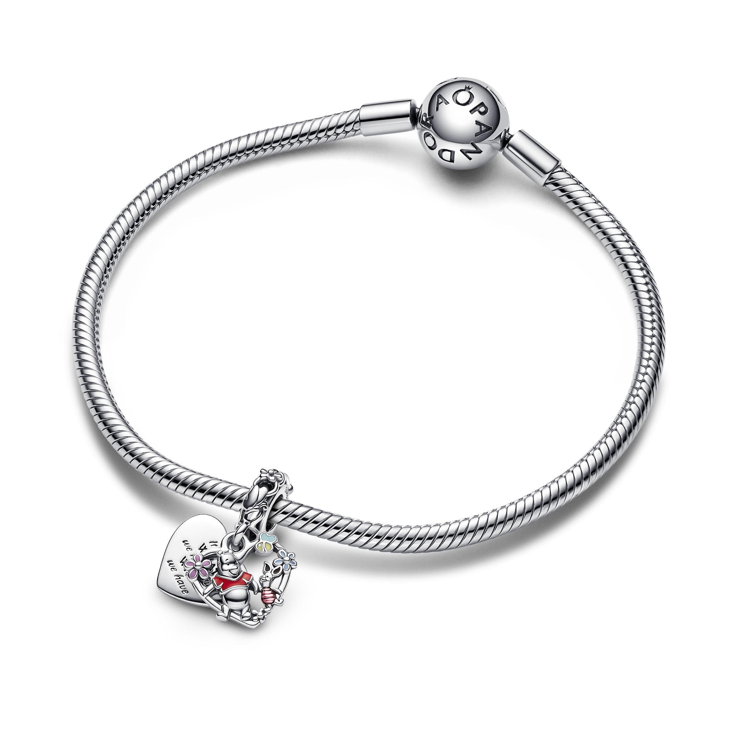 Pandora - Charm pendente Disney, Winnie the Pooh, Pendente Winnie e Pimpi in Bead Charm Alba Gioielli - Casoria, commercioVirtuoso.it