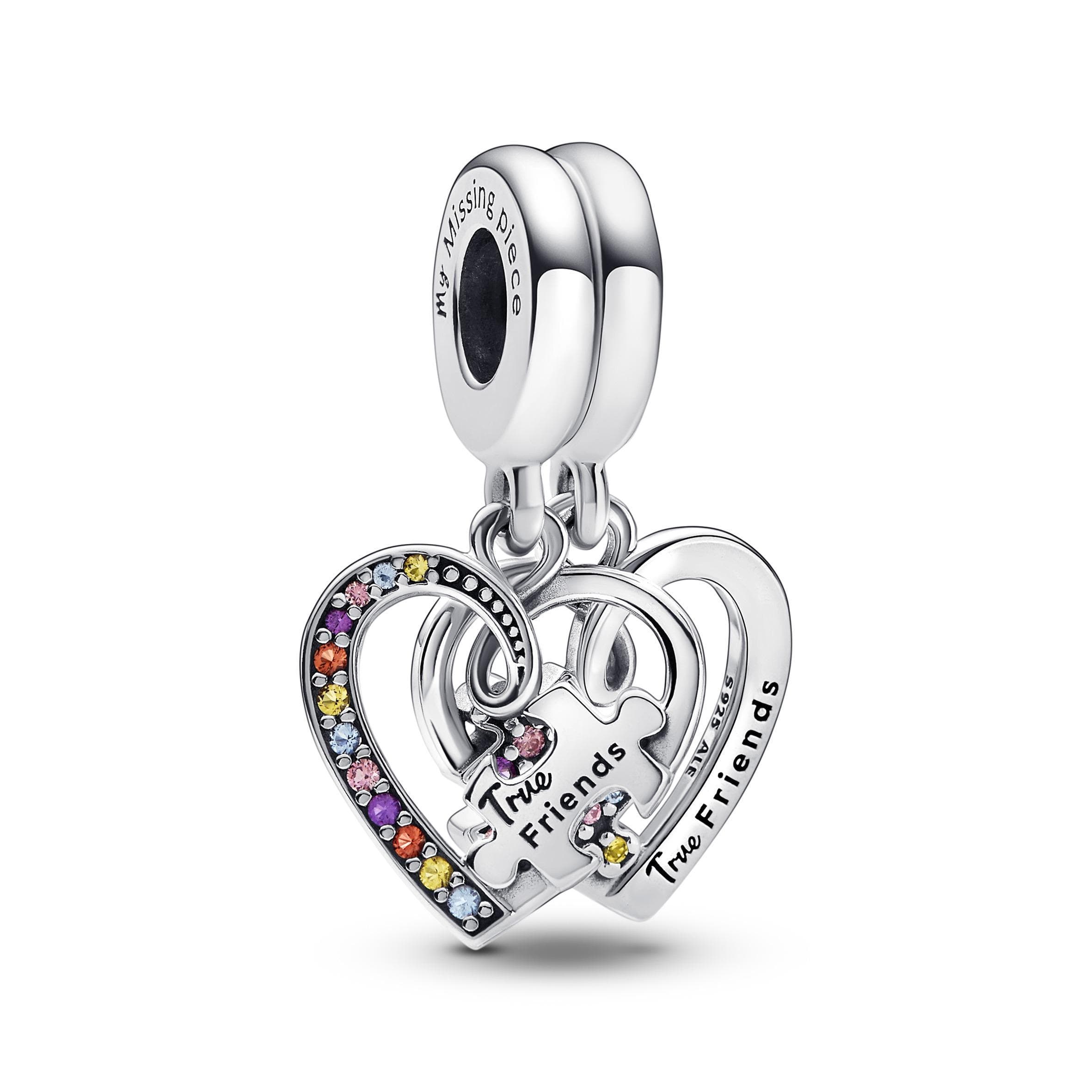 Pandora - Charm Pendente Puzzle dell'Amicizia Divisibile in Bead Charm Alba Gioielli - Casoria, commercioVirtuoso.it