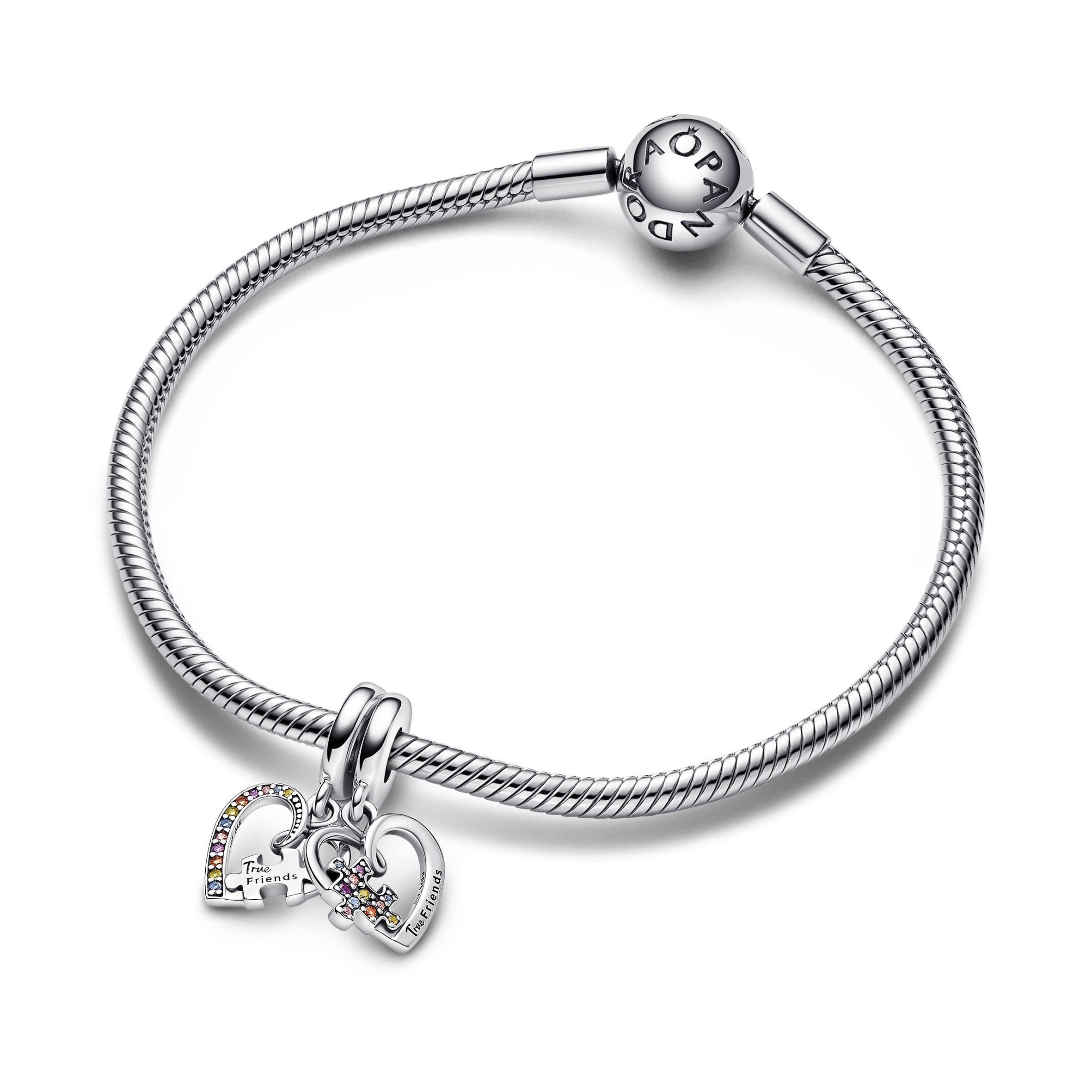Pandora - Charm Pendente Puzzle dell'Amicizia Divisibile in Bead Charm Alba Gioielli - Casoria, commercioVirtuoso.it