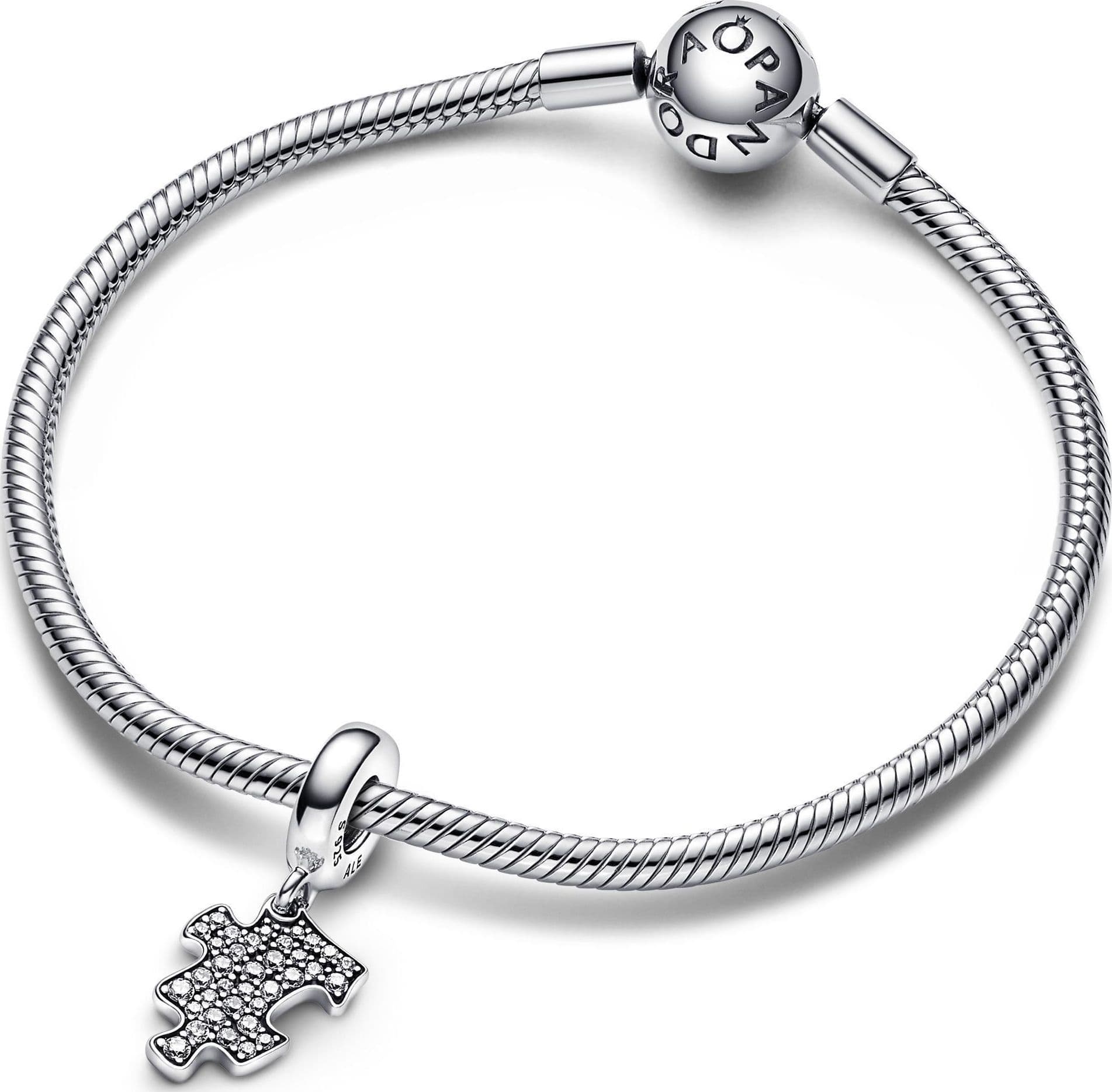Pandora - Charm Pendente Puzzle dell'Amicizia in Bead Charm Alba Gioielli - Casoria, commercioVirtuoso.it