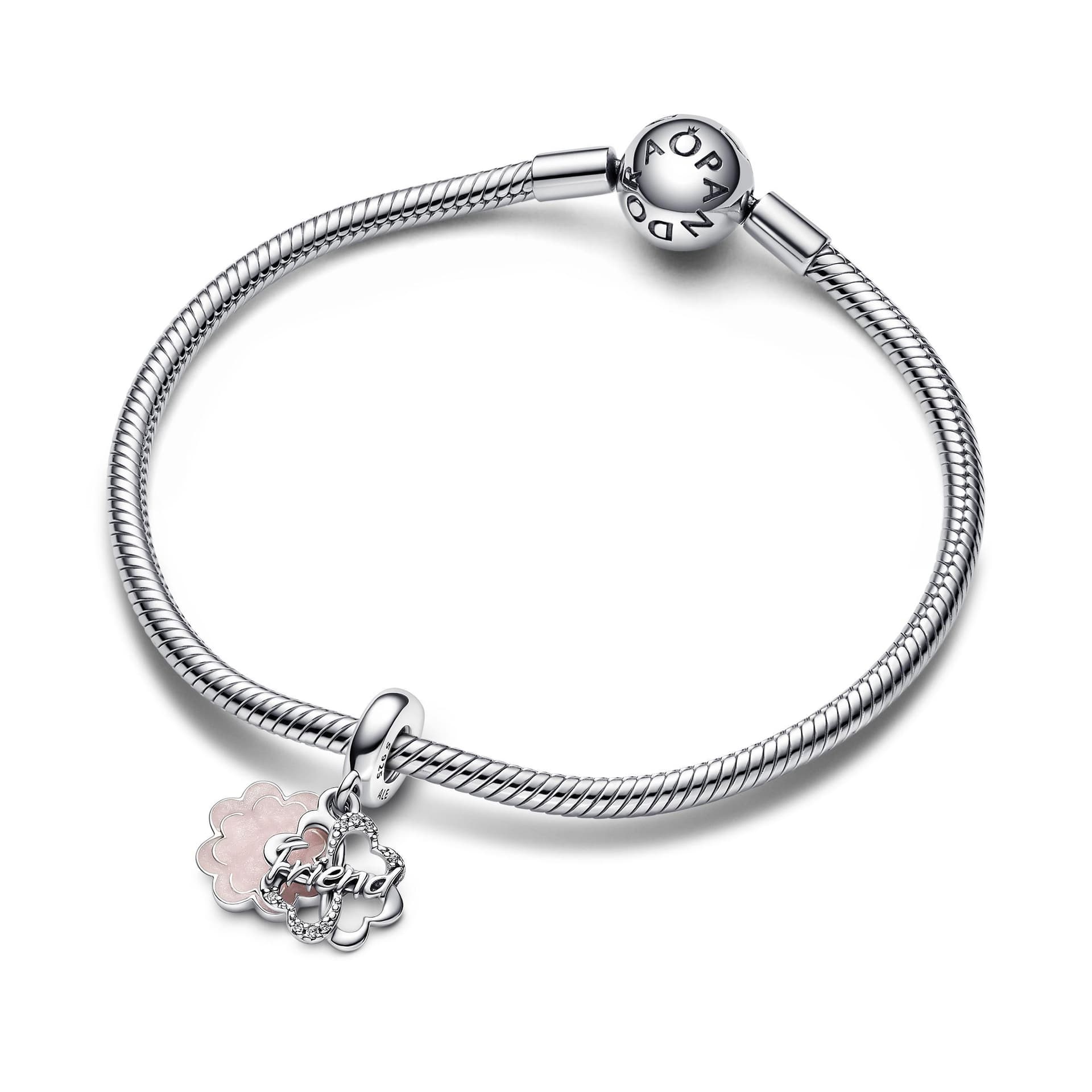 Pandora - Charm Pendente Quadrifoglio dell'Amicizia in Bead Charm Alba Gioielli - Casoria, commercioVirtuoso.it