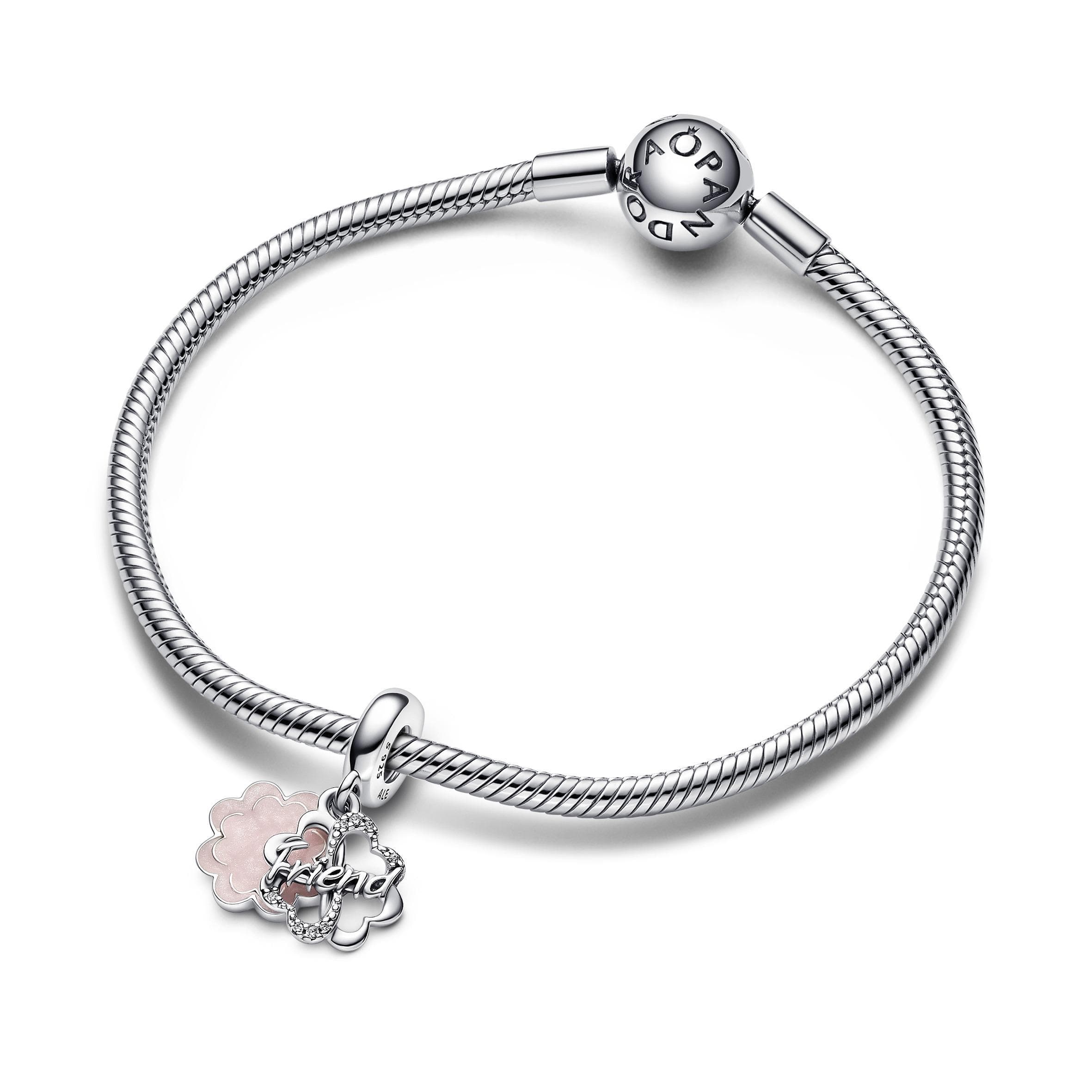 Pandora - Charm Pendente Quadrifoglio dell'Amicizia in Bead Charm Alba Gioielli - Casoria, commercioVirtuoso.it