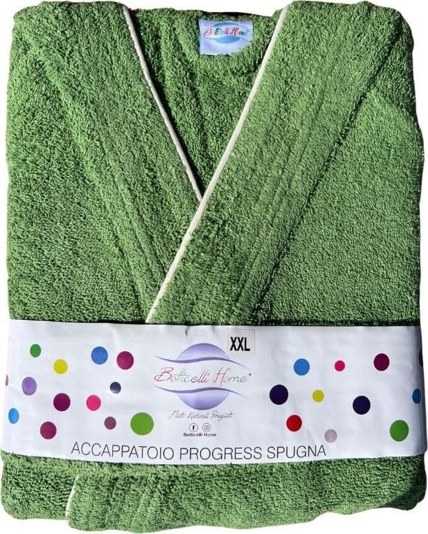 Accappatoio Unisex con Cappuccio Botticelli Home in Spugna di Puro Cotone Progress in Accappatoi Collezione Casa - Trebisacce, commercioVirtuoso.it