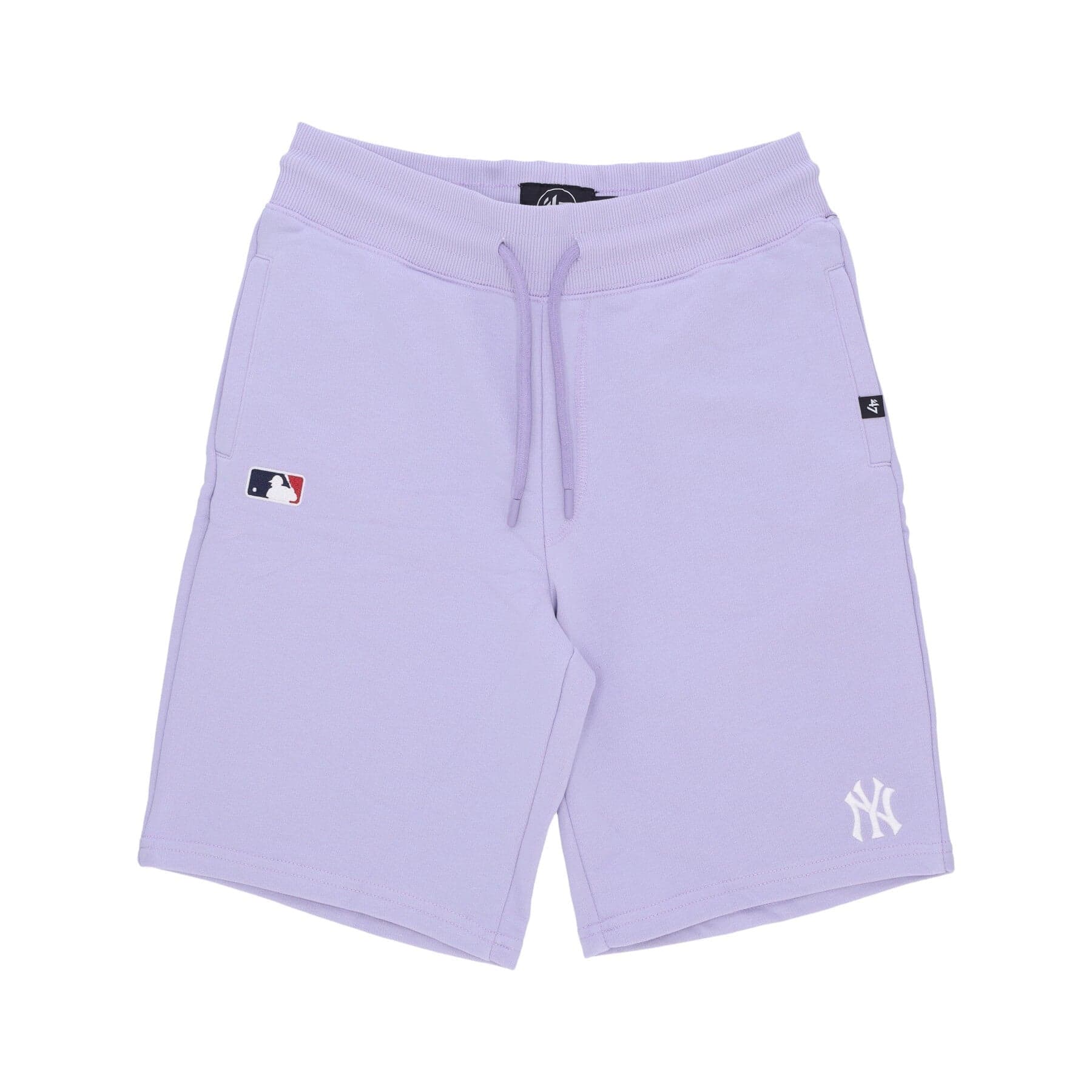47 BRAND Pantalone Corto Tuta Uomo Mlb Lc Emb Helix Base Runner Shorts Neyyan Light Iris da uomo