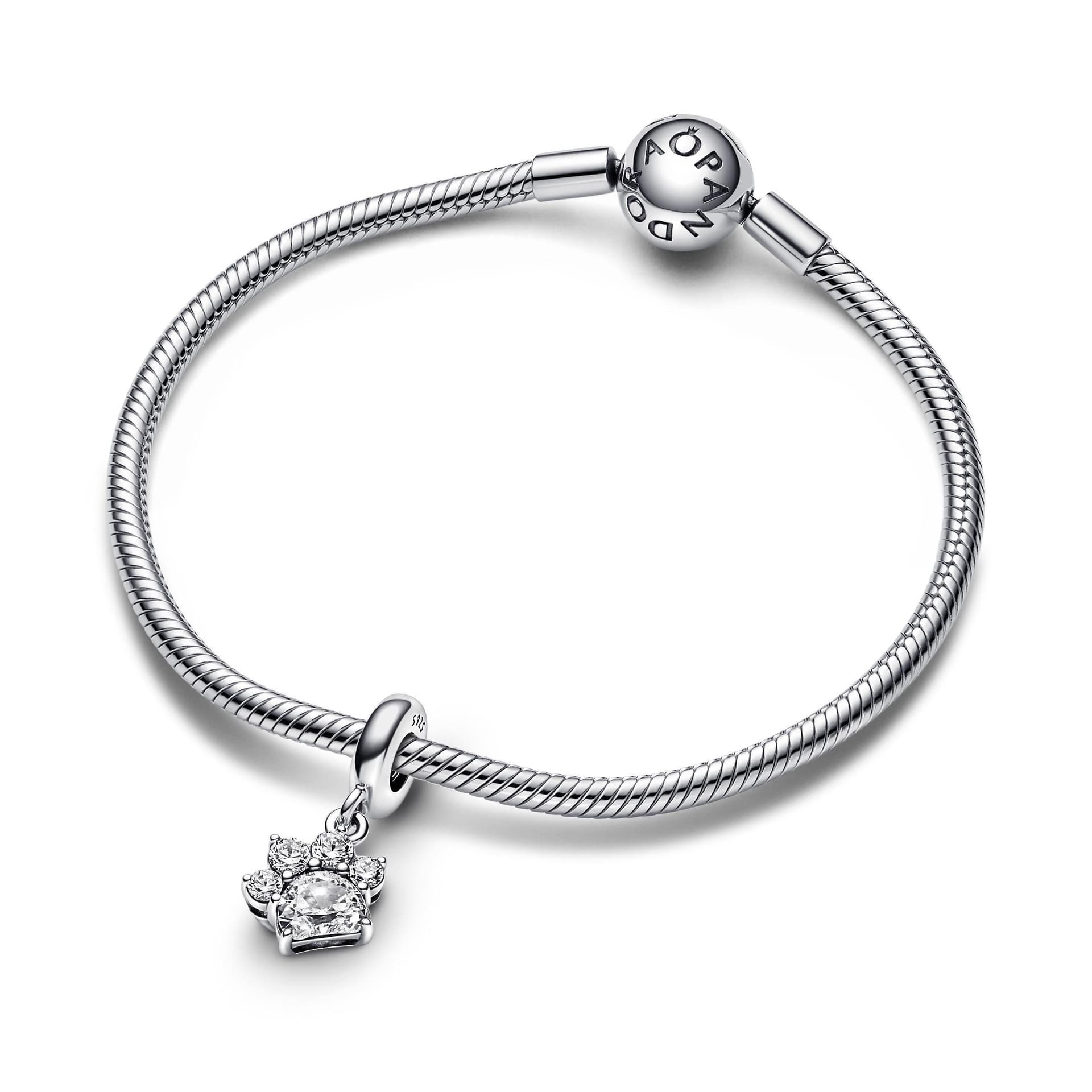 Pandora - Charm Pendente Zampina Scintillante in Bead Charm Alba Gioielli - Casoria, commercioVirtuoso.it