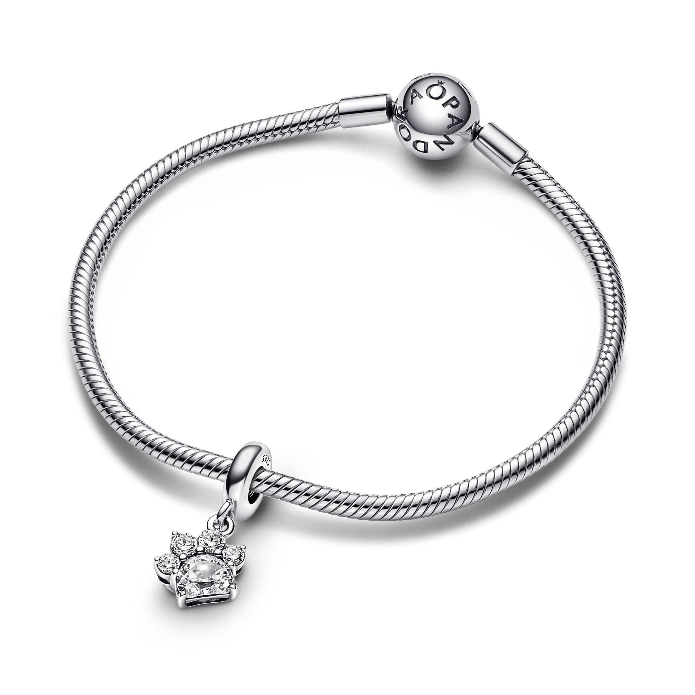 Pandora - Charm Pendente Zampina Scintillante in Bead Charm Alba Gioielli - Casoria, commercioVirtuoso.it