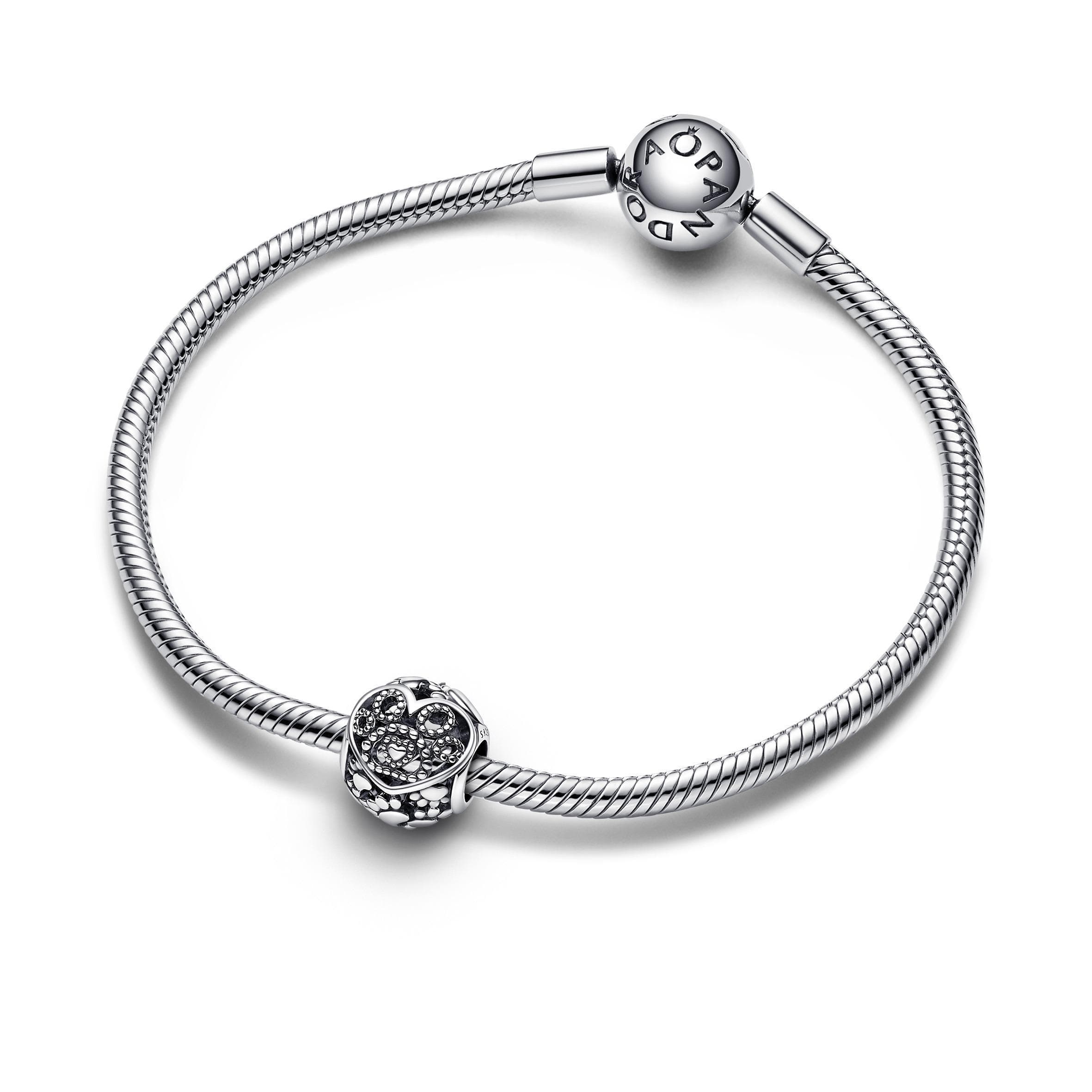 Pandora - Charm Openwork Zampina e Cuori in Bead Charm Alba Gioielli - Casoria, commercioVirtuoso.it