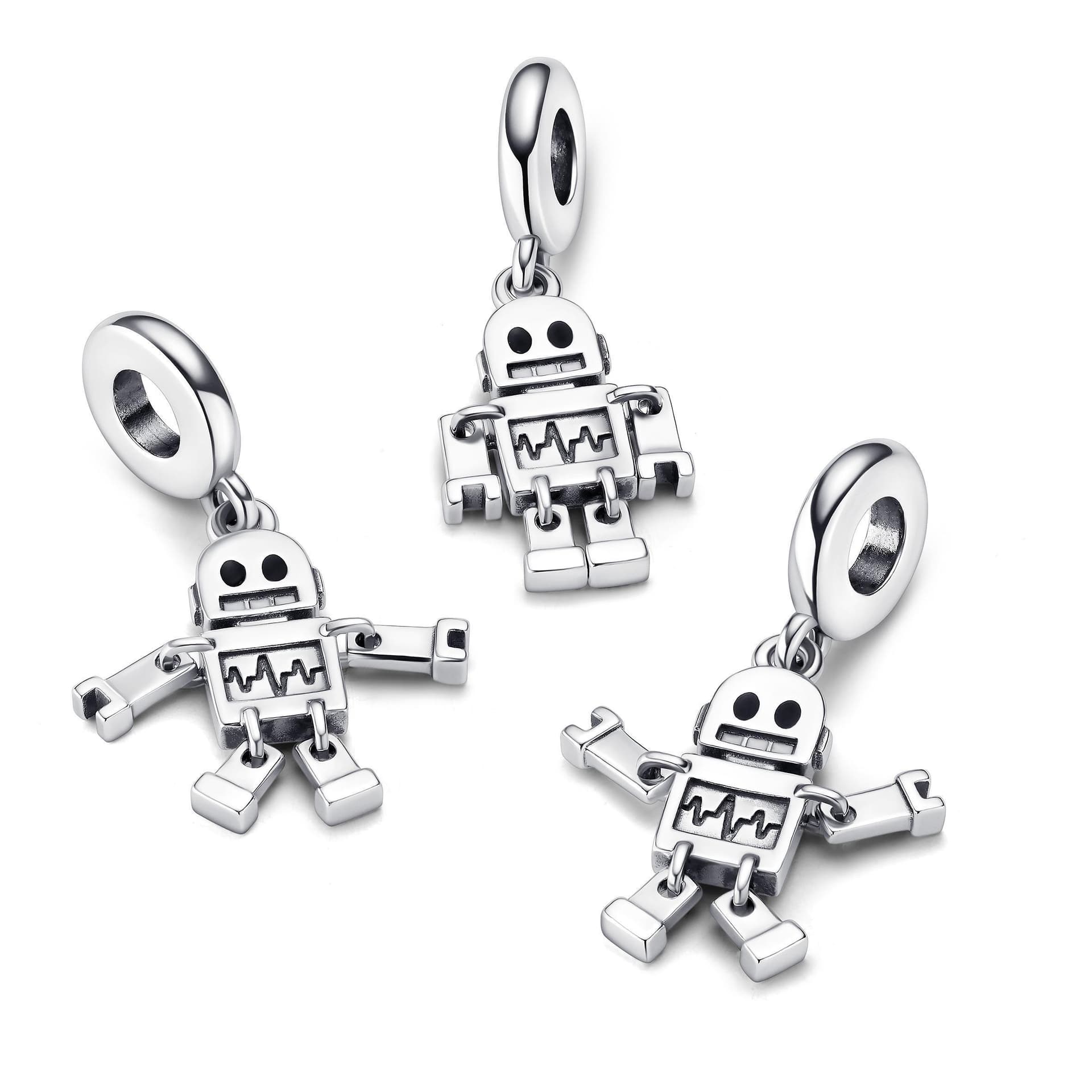Pandora - Charm pendente Bestie-Bot il Robot in Bead Charm Alba Gioielli - Casoria, commercioVirtuoso.it