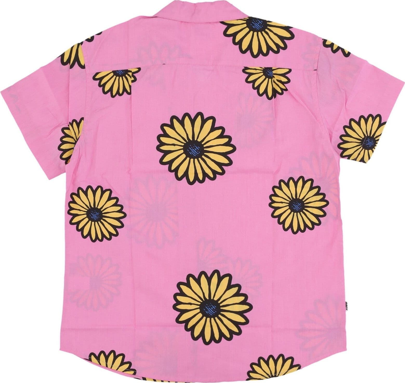 OBEY Camicia Manica Corta Uomo Daisy Blossoms Woven Wild Rose Multi da uomo in Camicie casual Drestige - Casamassima, commercioVirtuoso.it