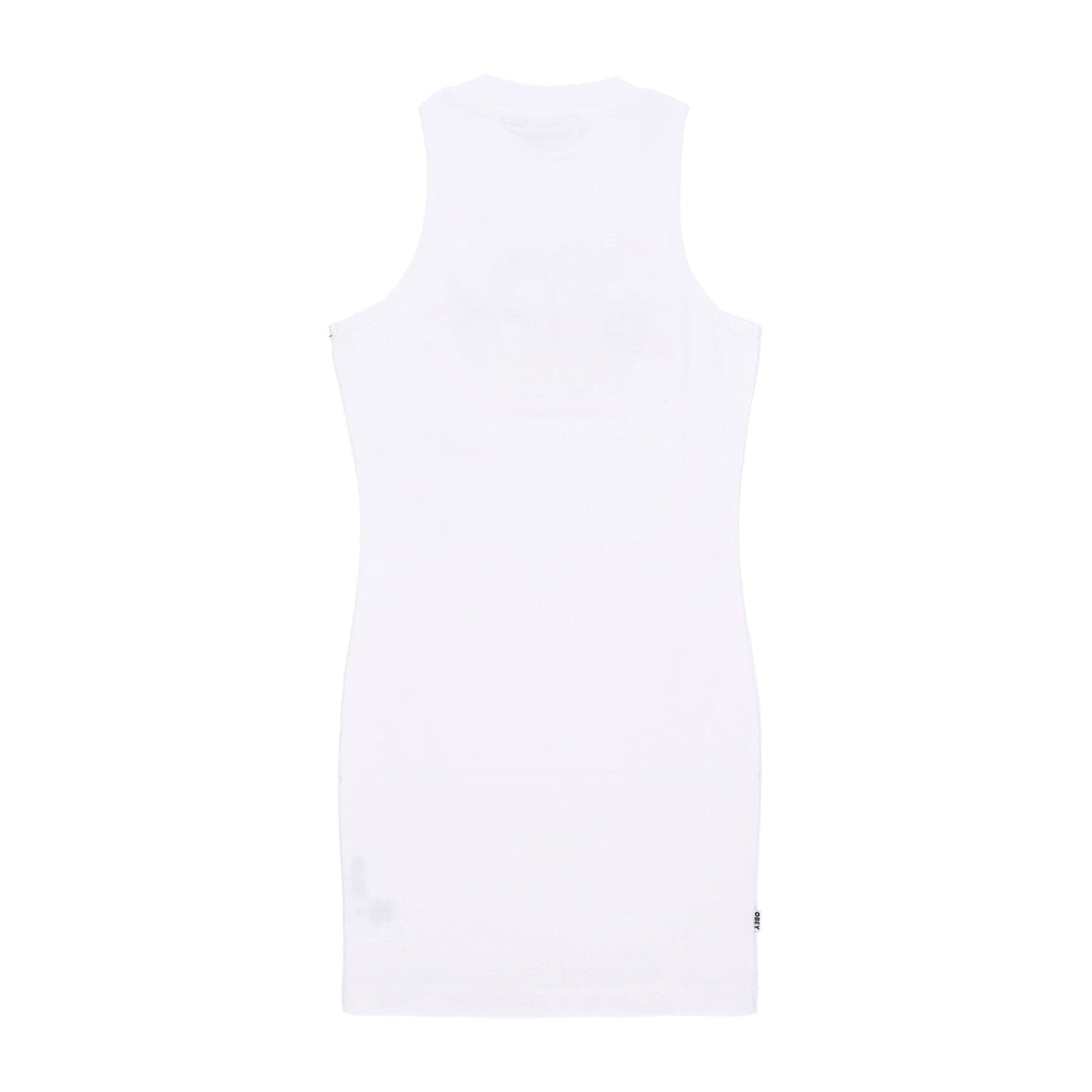 OBEY Vestito Donna Kaisley S/l Dress White Multi da donna in Casual Drestige - Casamassima, commercioVirtuoso.it