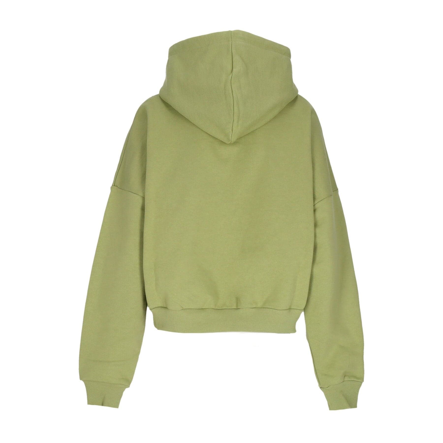 PHOBIA Felpa Leggera Cappuccio Corta Donna Lightning Crop Hoodie Green/grey da donna in Felpe con cappuccio Drestige - Casamassima, commercioVirtuoso.it