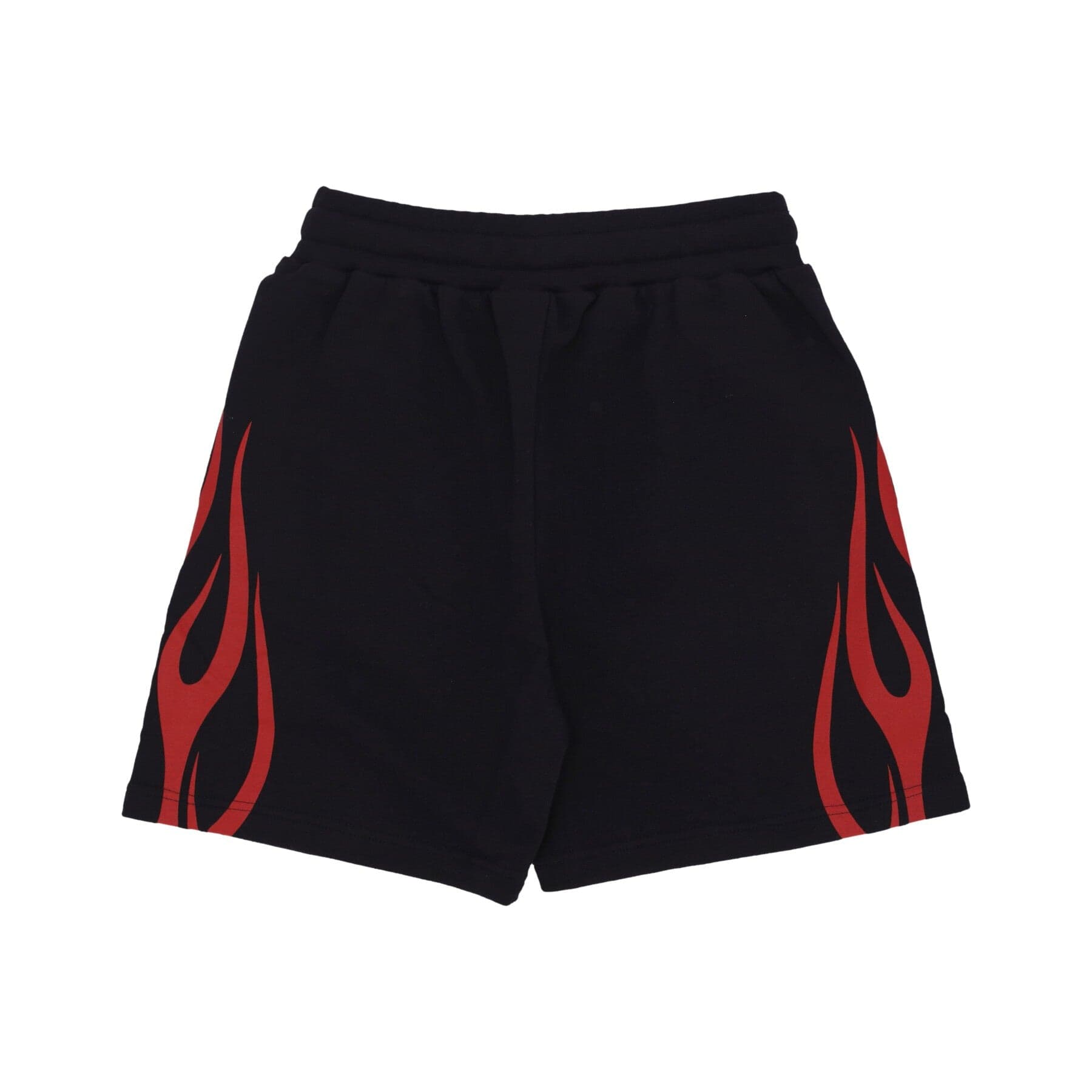VISION OF SUPER Pantalone Corto Tuta Uomo Flames Shorts Black/red da uomo in Pantaloncini sportivi Drestige - Casamassima, commercioVirtuoso.it