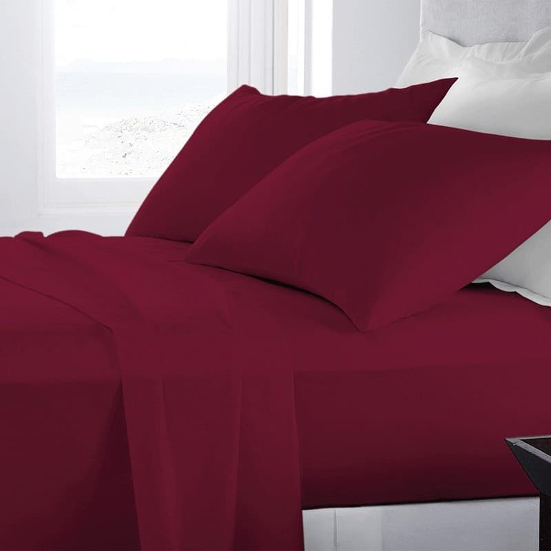 Lenzuola una piazza e mezza tinta unita in cotone Botticelli Home NK in Set di lenzuola e federe Collezione Casa - Trebisacce, commercioVirtuoso.it