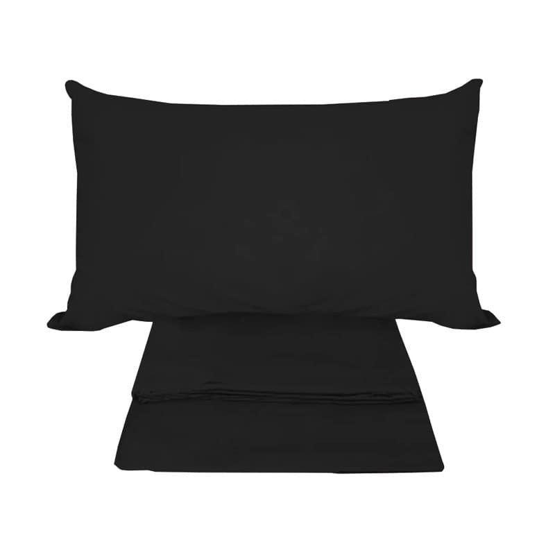 Completo letto singolo tinta unita in cotone Botticelli Home NK in Set di lenzuola e federe Collezione Casa - Trebisacce, commercioVirtuoso.it