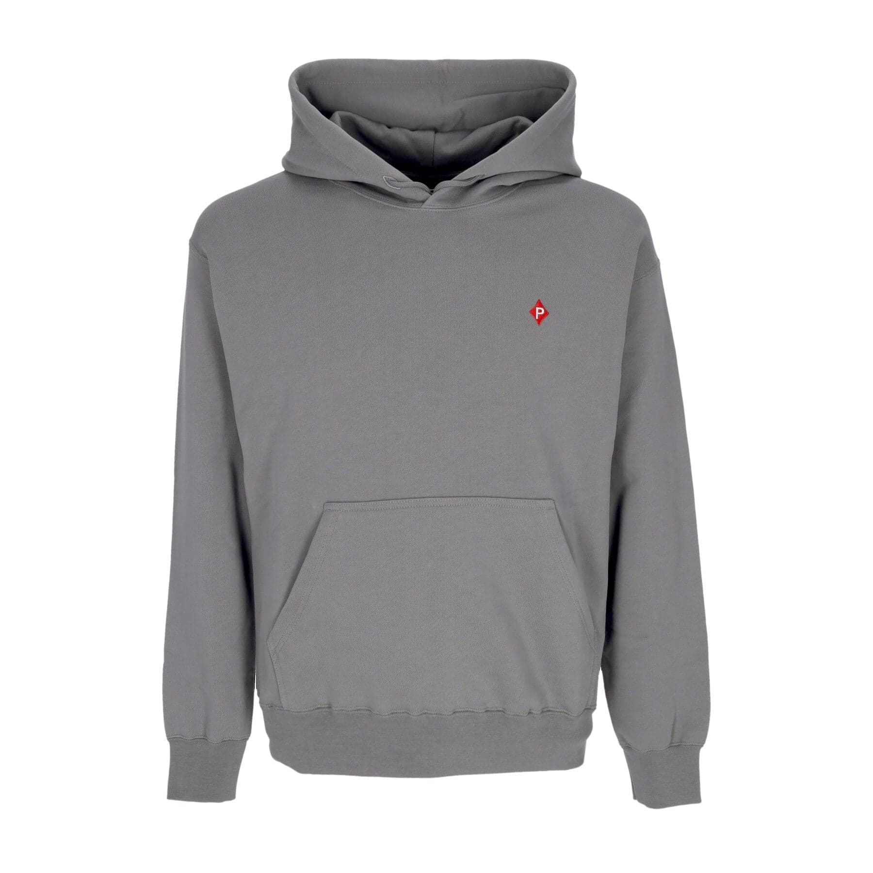 PROPAGANDA Felpa Leggera Cappuccio Uomo Royal Flush Hoodie Grey da uomo in Felpe con cappuccio Drestige - Casamassima, commercioVirtuoso.it
