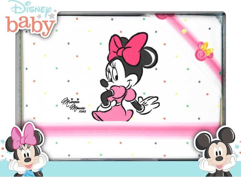 Lenzuola lettino neonato Minnie Mouse Disney - 2