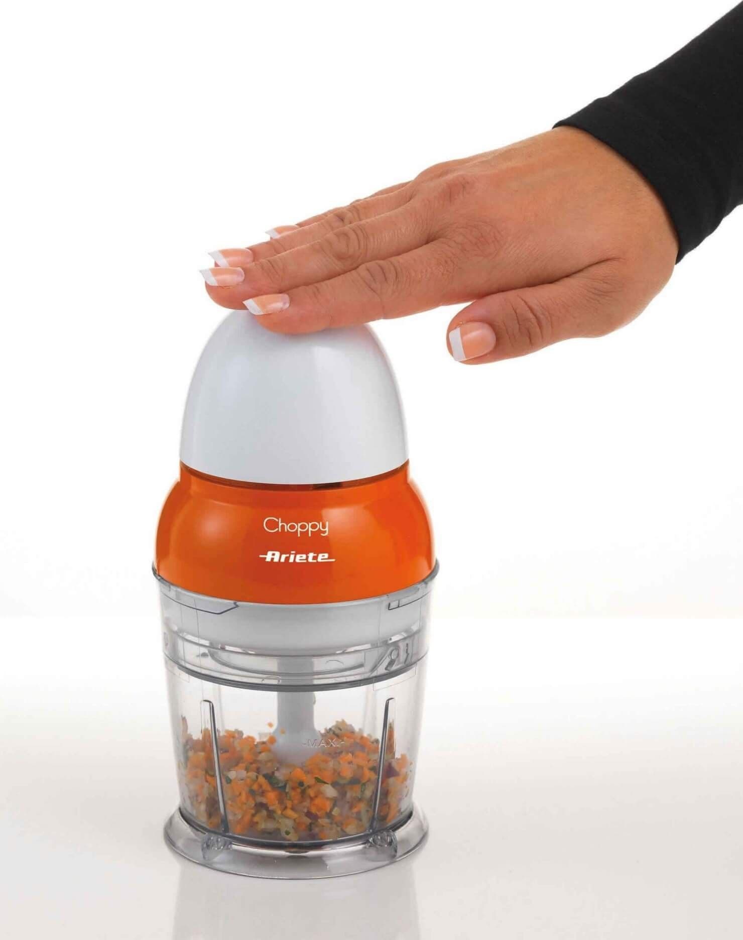 Ariete Tritatutto verticale 1836 Choppy 250ml 160W Bianco/Arancio in Tritacarne Ecoprice.it - Avellino, commercioVirtuoso.it