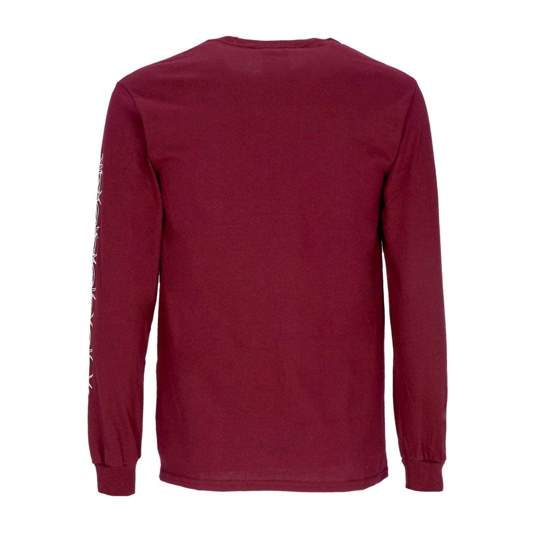 THRASHER Maglietta Manica Lunga Uomo Barbed Wire L/s Tee Maroon da uomo in T-shirt Drestige - Casamassima, commercioVirtuoso.it
