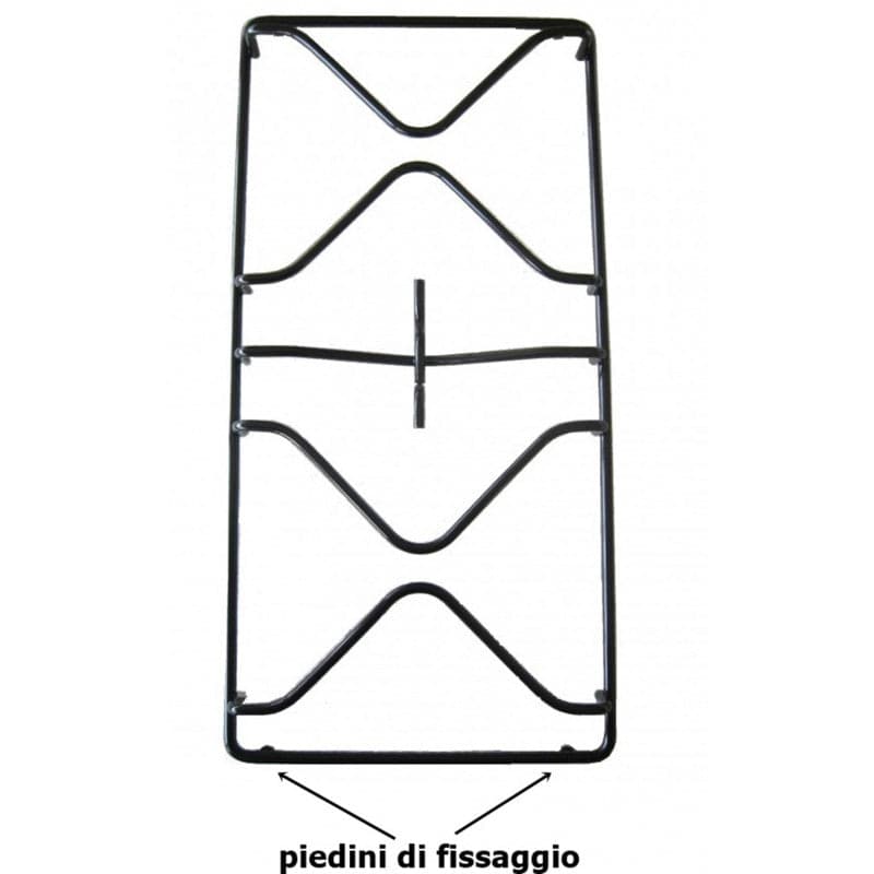IGNIS WHIRPOOL GRIGLIA DESTRA CM 49,5 X 23,5 CUCINA A GAS PIANO COTTURA P 2560 in prodotto EuroStore07 - Alatri, commercioVirtuoso.it