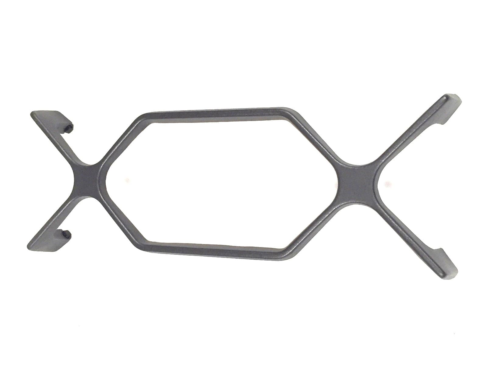Whirlpool GRIGLIA IN GHISA CUCINA A GAS 2 FUOCHI SMALTATA NERA MM 410×150 --G 2519 in prodotto EuroStore07 - Alatri, commercioVirtuoso.it