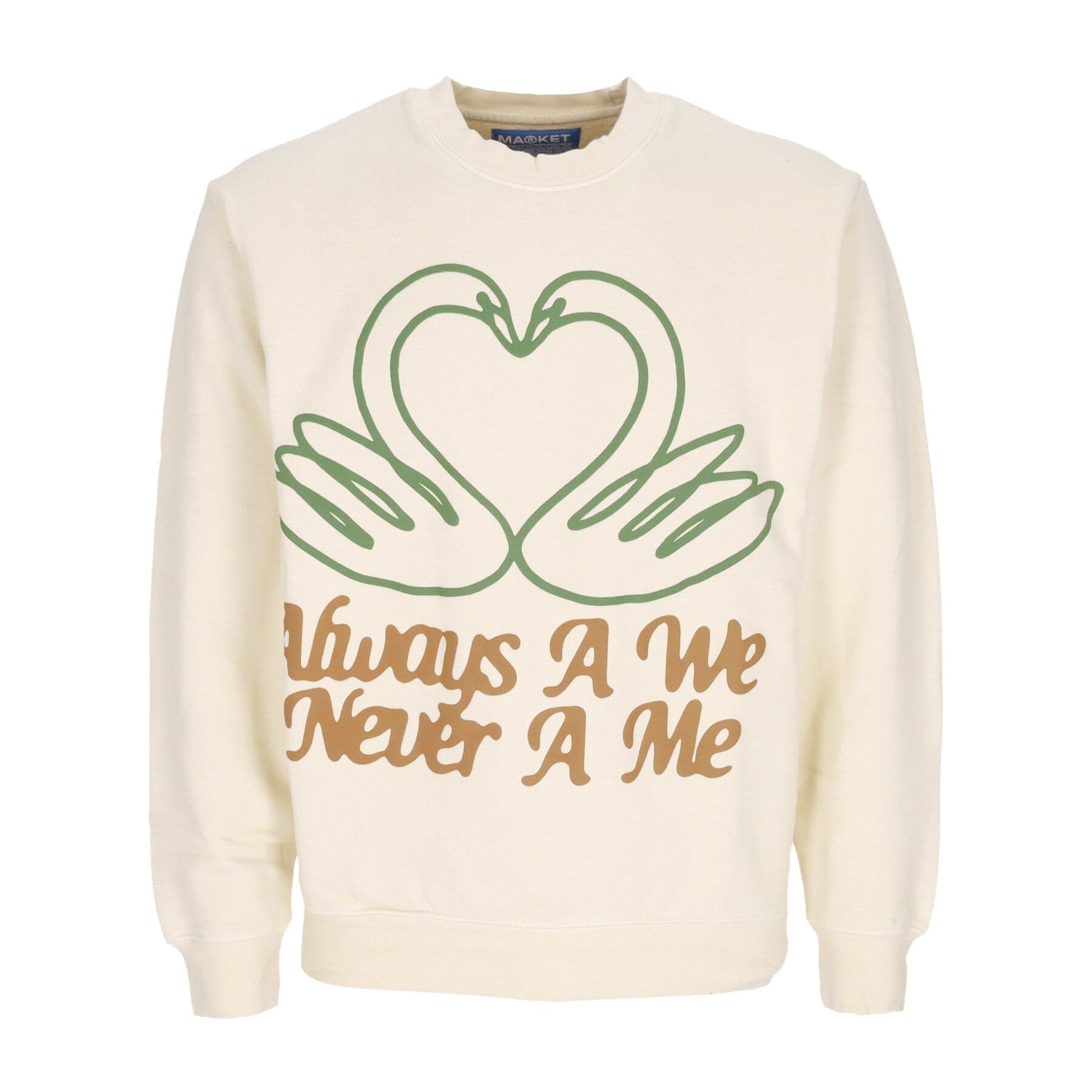 MARKET Felpa Girocollo Uomo Always We Crewneck Sand