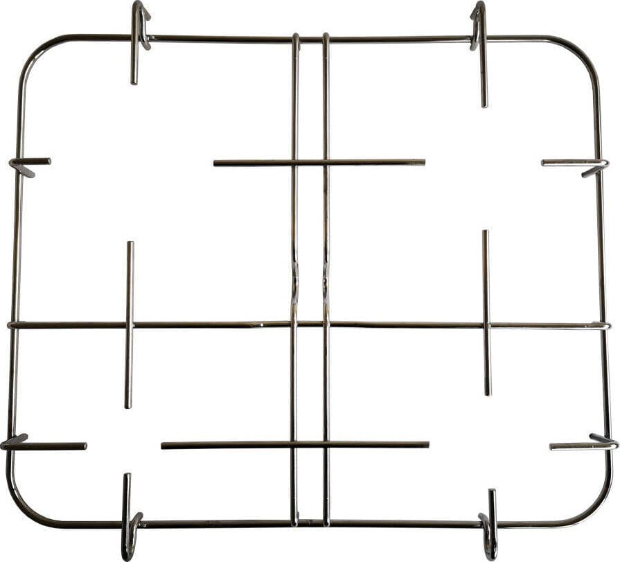 BOMPANI FOX GRIGLIA 4 FUOCHI COLORE INOX MM 425 x 355 CUCINA A GAS - F0401 in prodotto EuroStore07 - Alatri, commercioVirtuoso.it