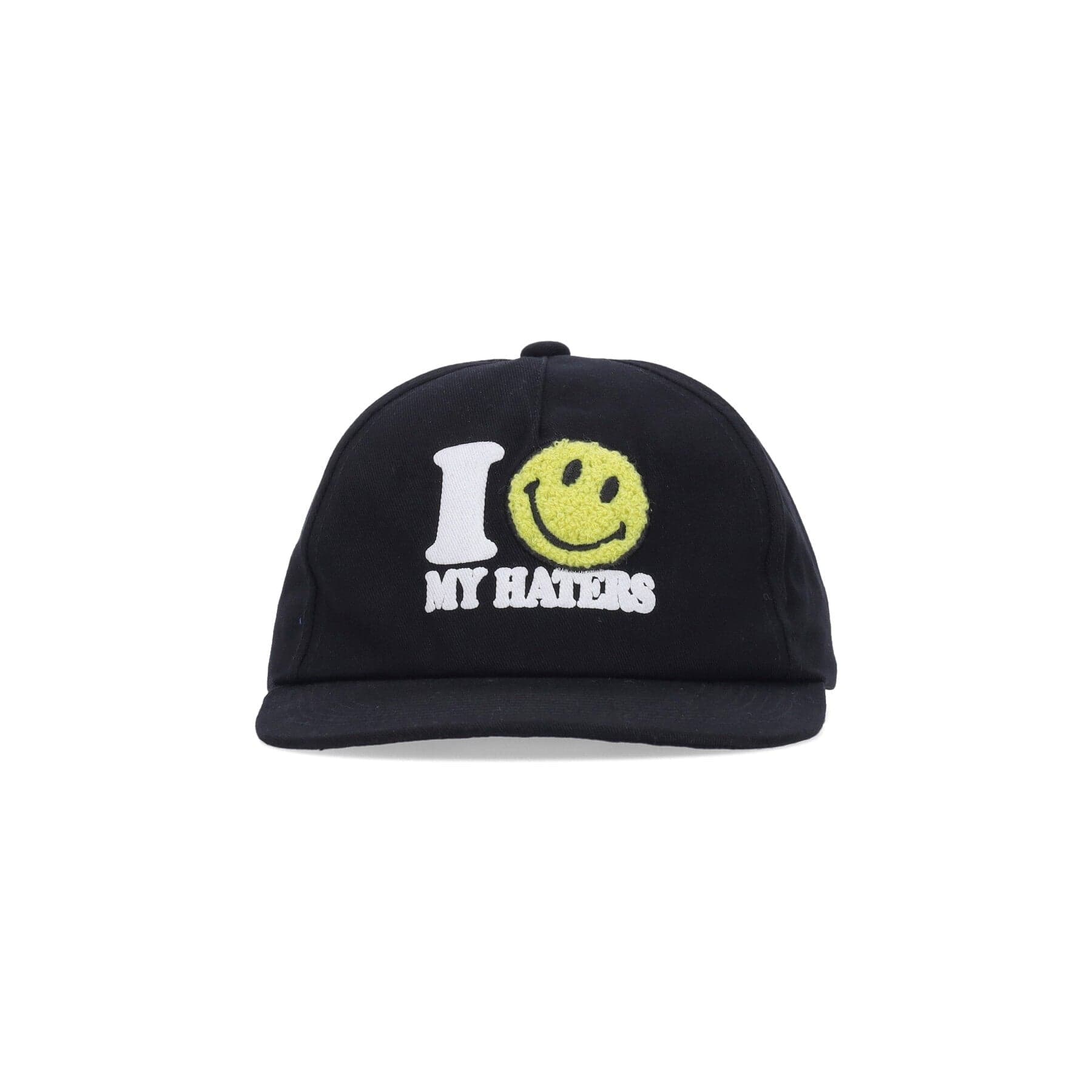 MARKET Cappellino Visiera Piatta Uomo Smiley Haters 5-panel Hat Vintage Black da uomo in Cappellini da baseball Drestige - Casamassima, commercioVirtuoso.it