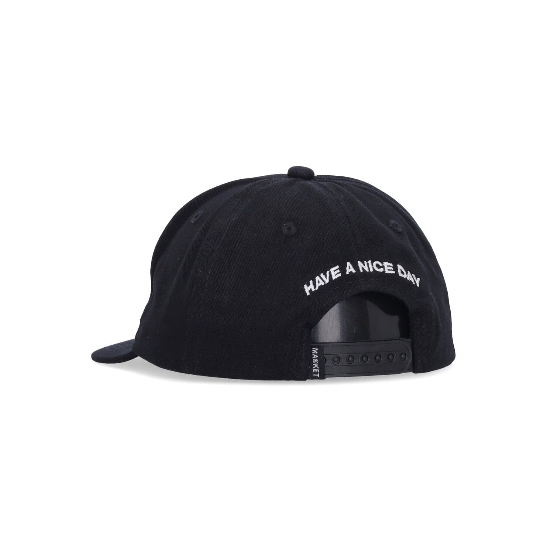 MARKET Cappellino Visiera Piatta Uomo Smiley Haters 5-panel Hat Vintage Black da uomo in Cappellini da baseball Drestige - Casamassima, commercioVirtuoso.it