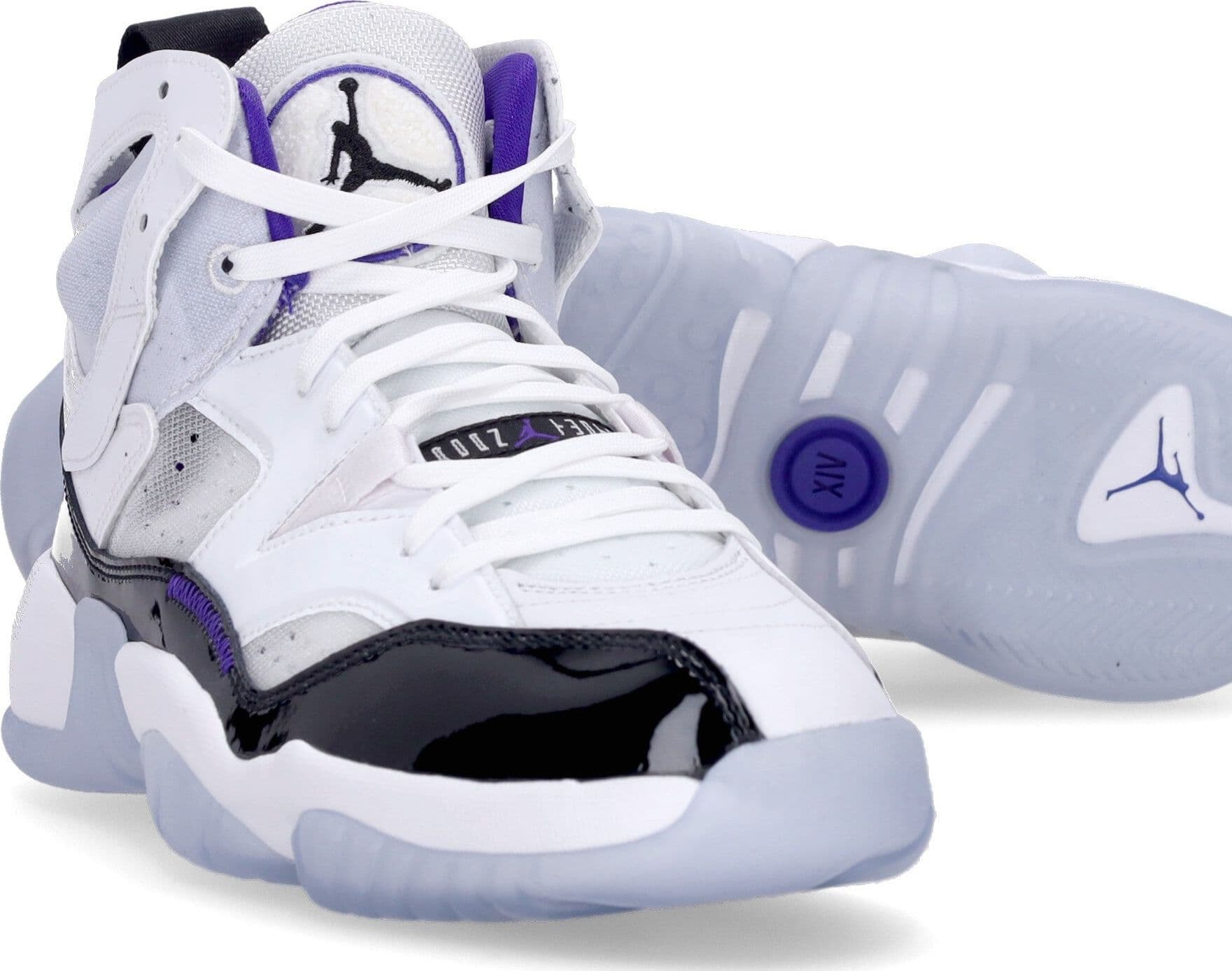 JORDAN Scarpa Alta Uomo Jumpman Two Trey White/dark Concord/black da uomo in Scarpe da Basket da donna Drestige - Casamassima, commercioVirtuoso.it