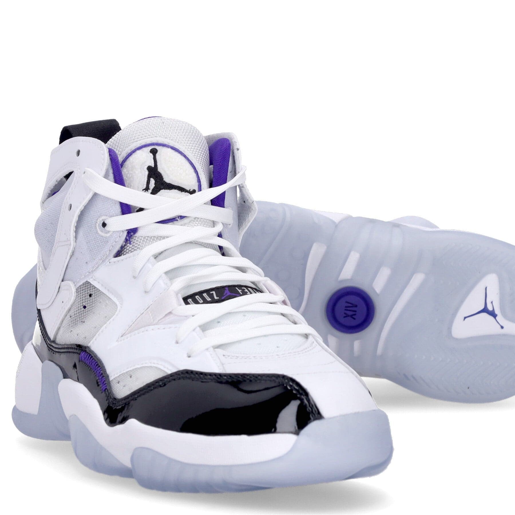 JORDAN Scarpa Alta Uomo Jumpman Two Trey White/dark Concord/black da uomo in Scarpe da Basket da donna Drestige - Casamassima, commercioVirtuoso.it
