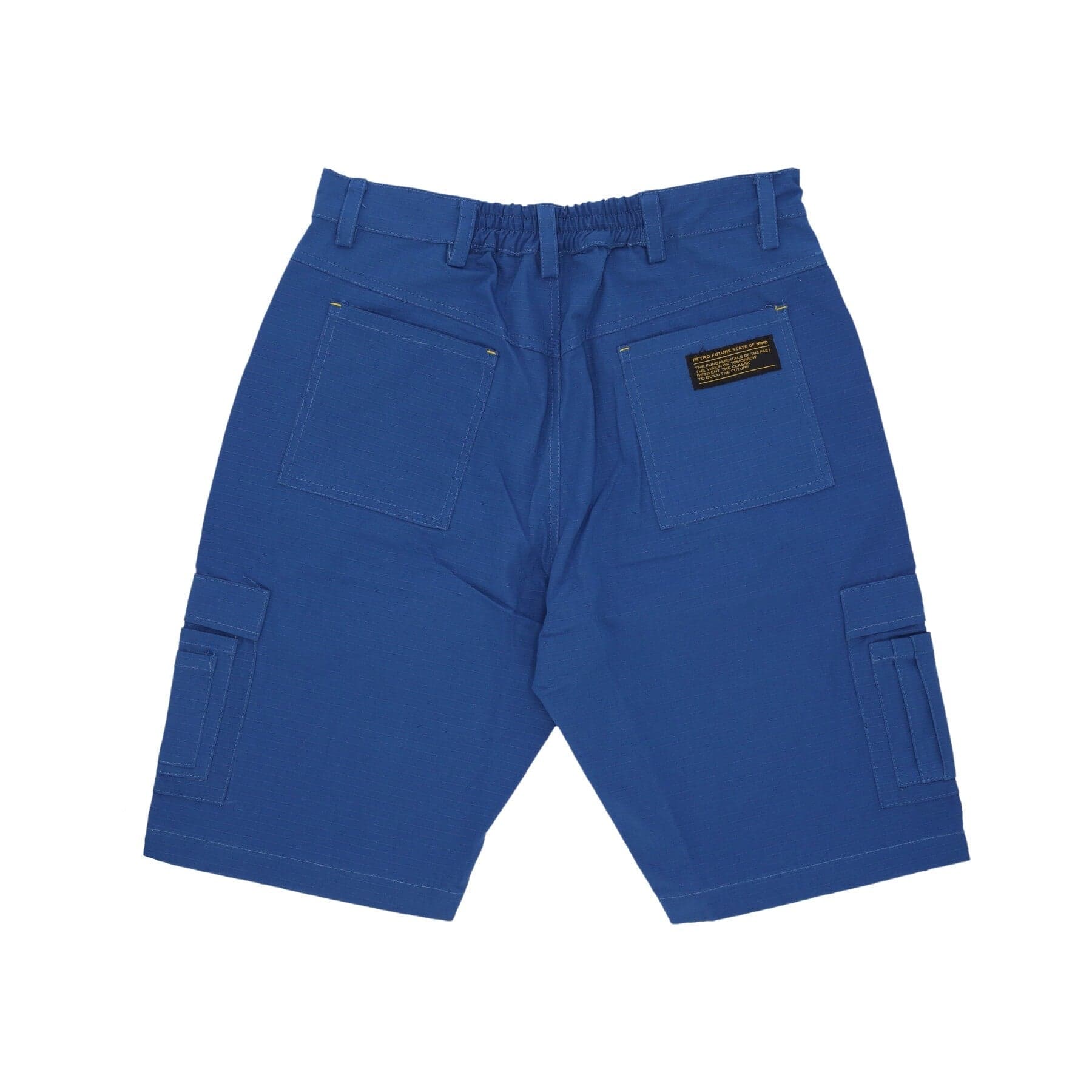 5TATE OF MIND Pantalone Corto Uomo Retrofuture Combat Shorts Blue da uomo in Pantaloncini e calzoncini Drestige - Casamassima, commercioVirtuoso.it