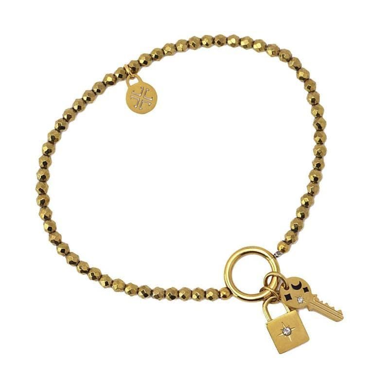 ANARTXY - Bracciale con lucchetto