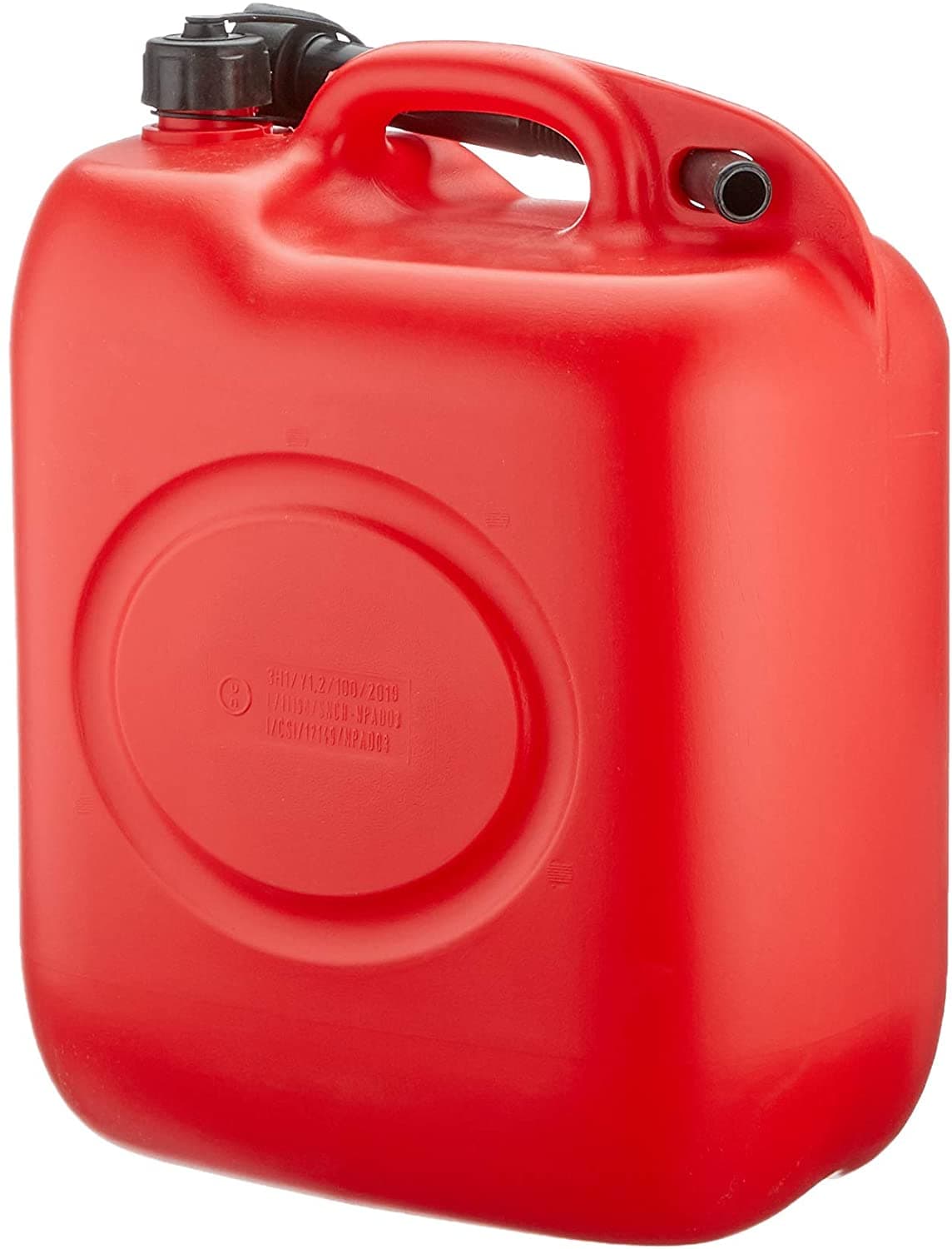 TANICA IN POLIETILENE PESANTE PER CARBURANTE LT 10 -- 156578 in prodotto EuroStore07 - Alatri, commercioVirtuoso.it