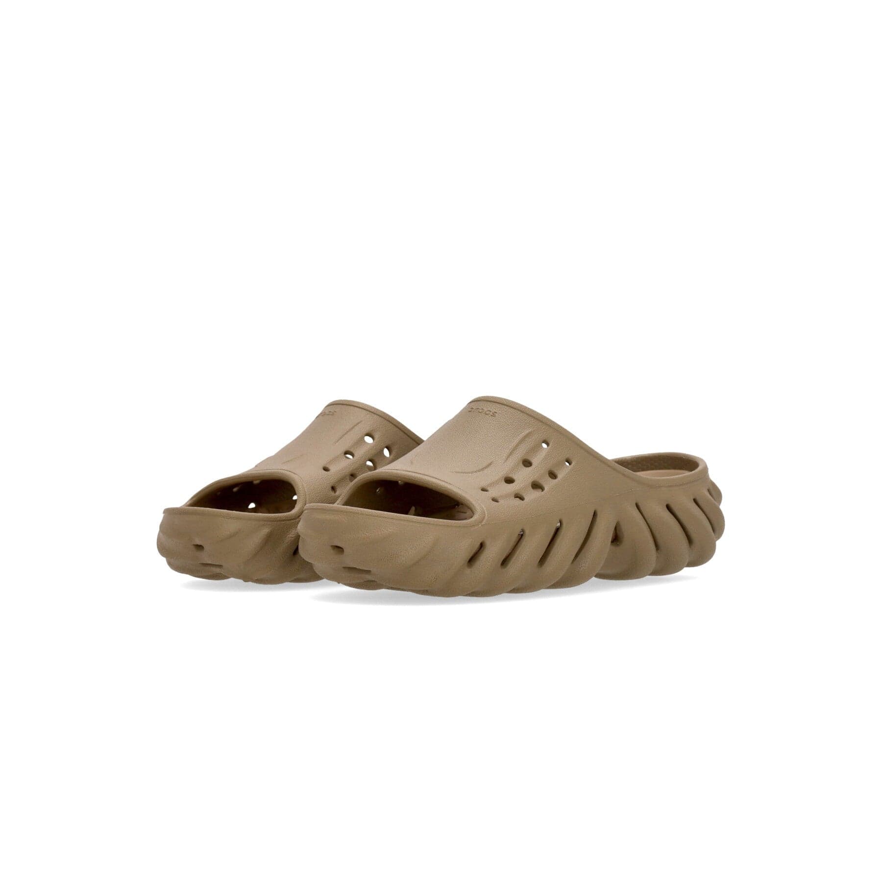 CROCS Ciabatte Uomo Echo Slide Tumbleweed Green da uomo in Infradito Drestige - Casamassima, commercioVirtuoso.it