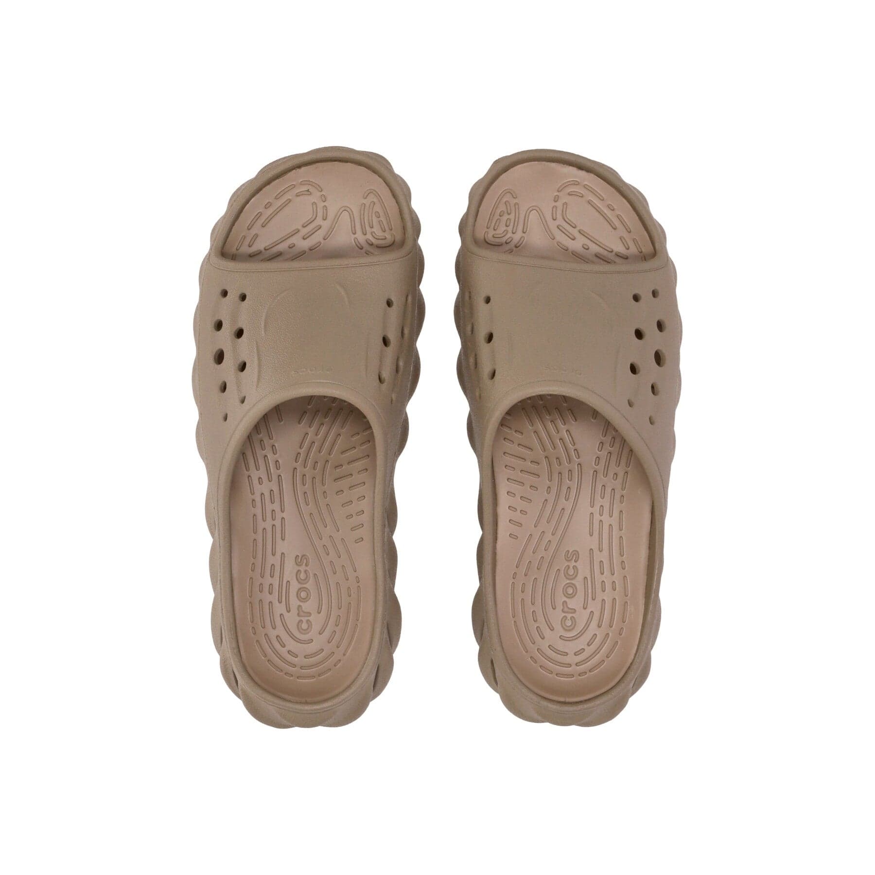 CROCS Ciabatte Uomo Echo Slide Tumbleweed Green da uomo in Infradito Drestige - Casamassima, commercioVirtuoso.it