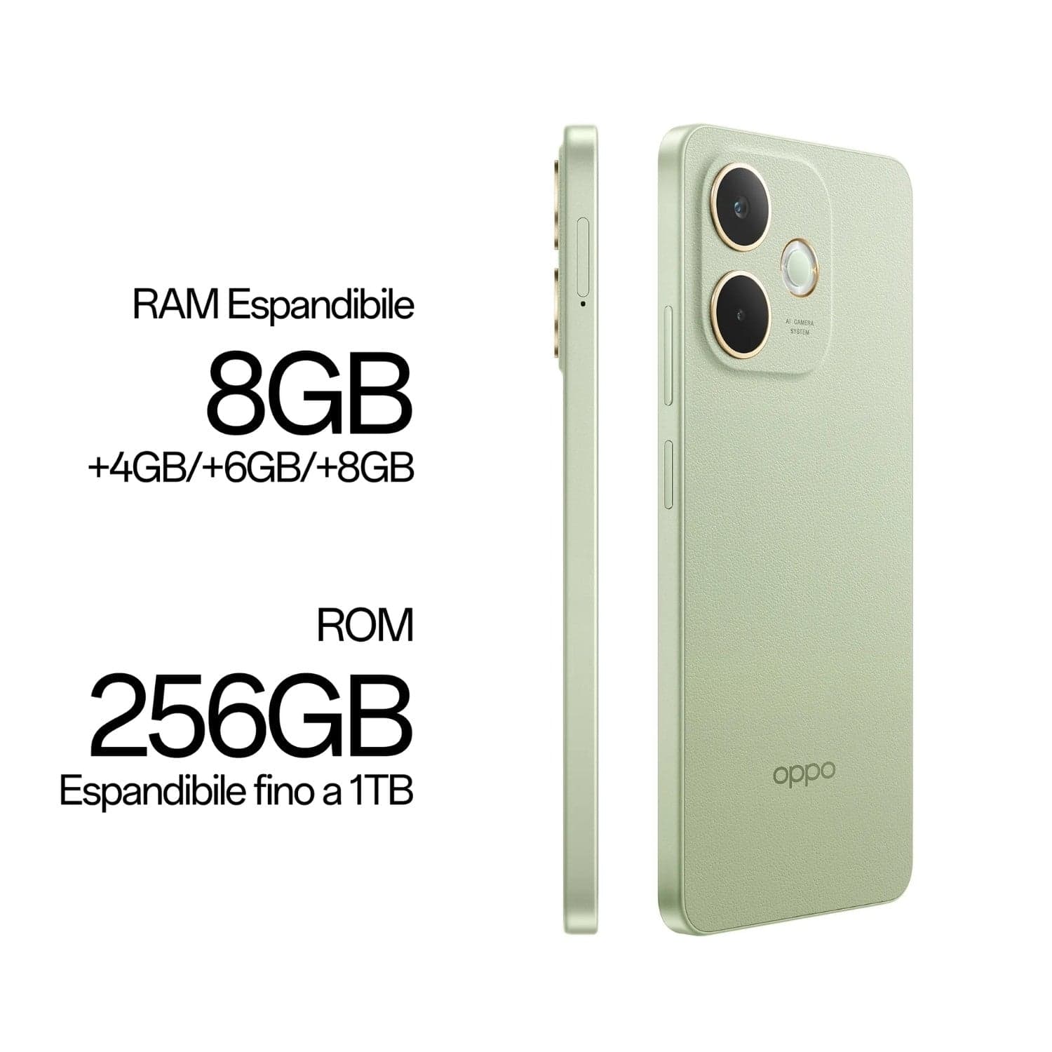 OPPO A5 Pro 8+256GB 6.67" 5G Olive Green DS Tim in Cellulari e Smartphone Ecoprice.it - Avellino, commercioVirtuoso.it
